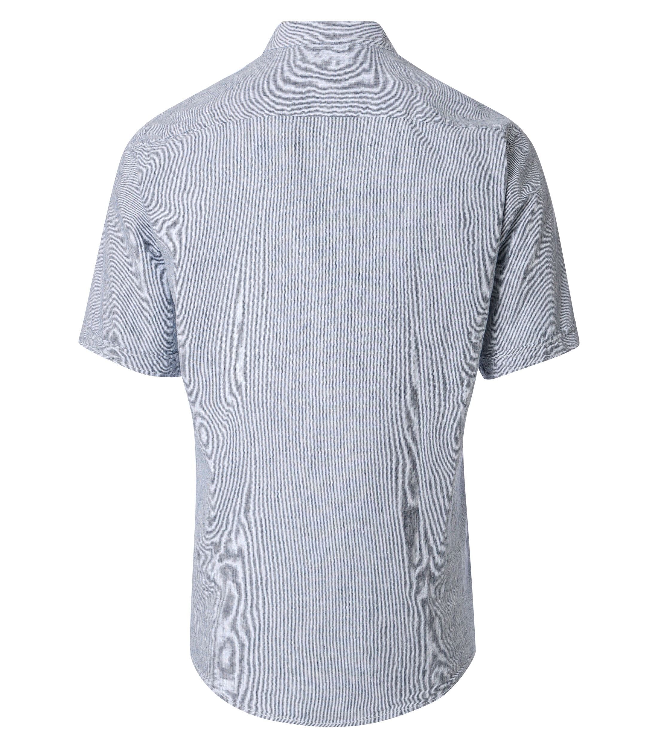 CASAMODA Kurzarmhemd »CASAMODA Leinenhemd Kurzarm uni«