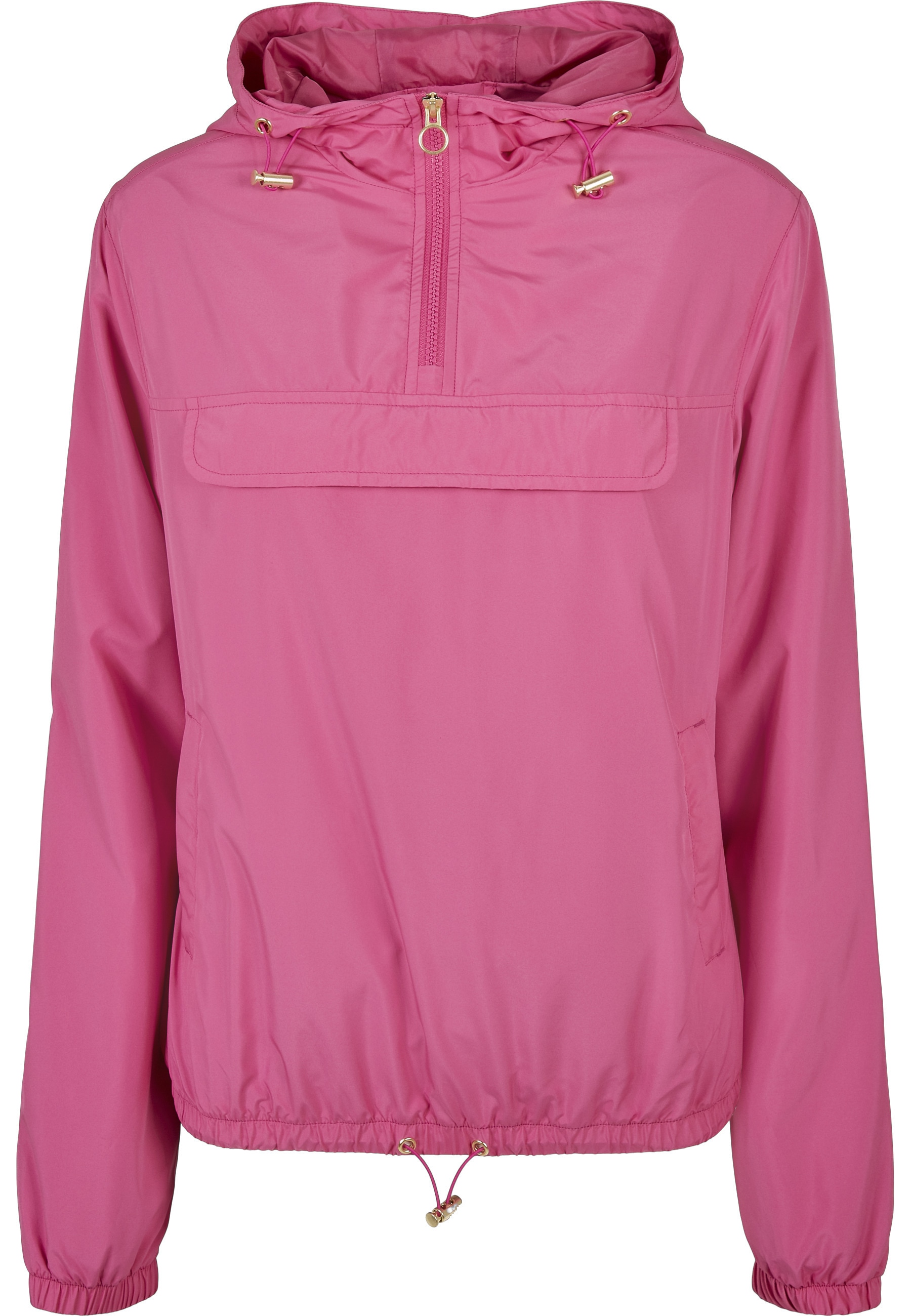 URBAN CLASSICS Langmantel "Urban Classics Damen Ladies Basic Pull Over Jack günstig online kaufen