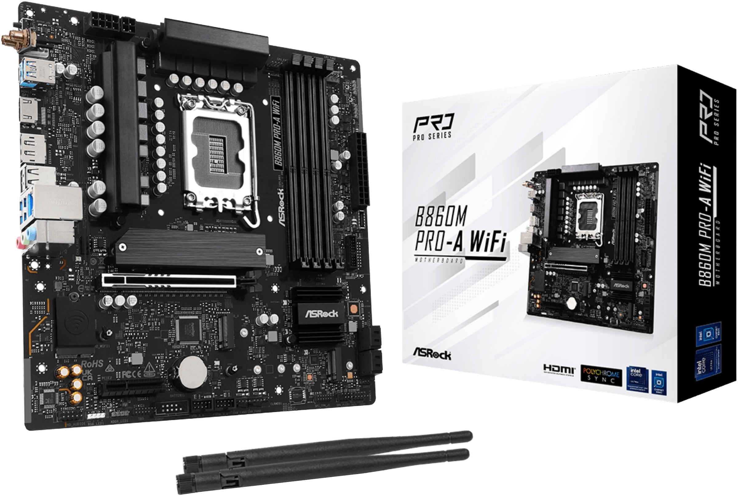 Asrock Mainboard »B860M Pro-A WiFi«