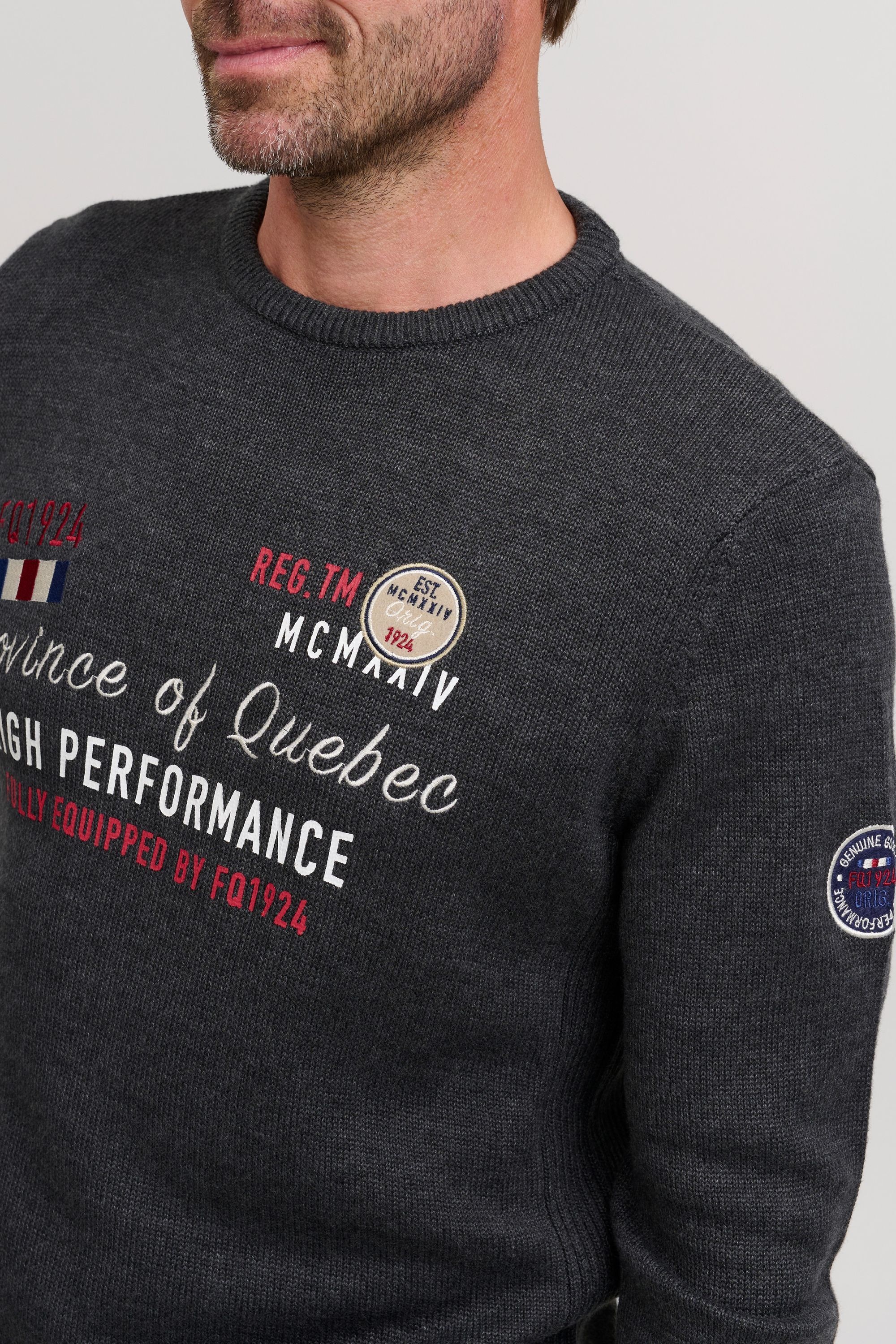 FQ1924 Strickfleece-Pullover »Strickpullover FQErlo«