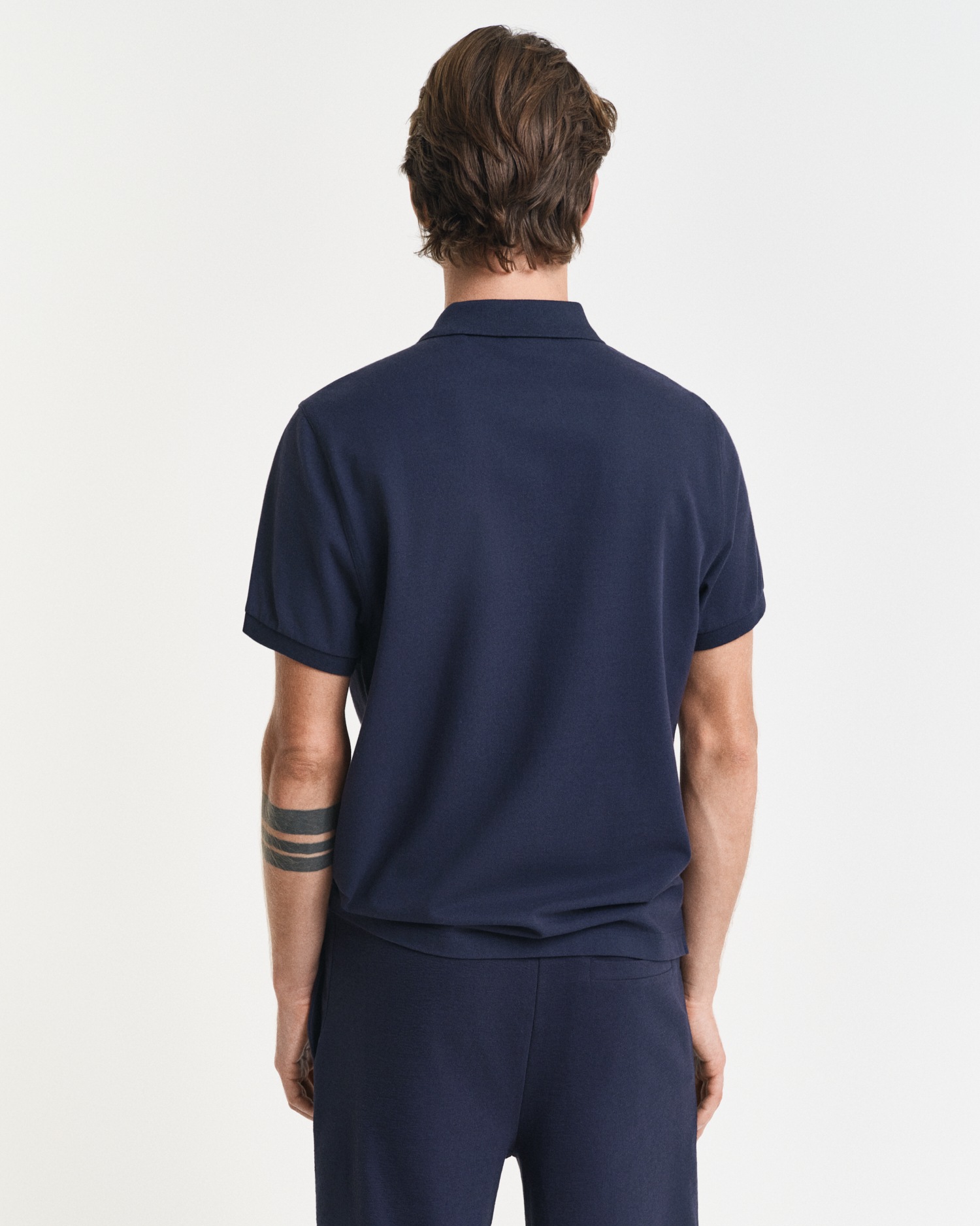 Gant Poloshirt »REG SHIELD SS PIQUE POLO« mit Logo und Flachstrickkragen 100% Baumwolle Pique