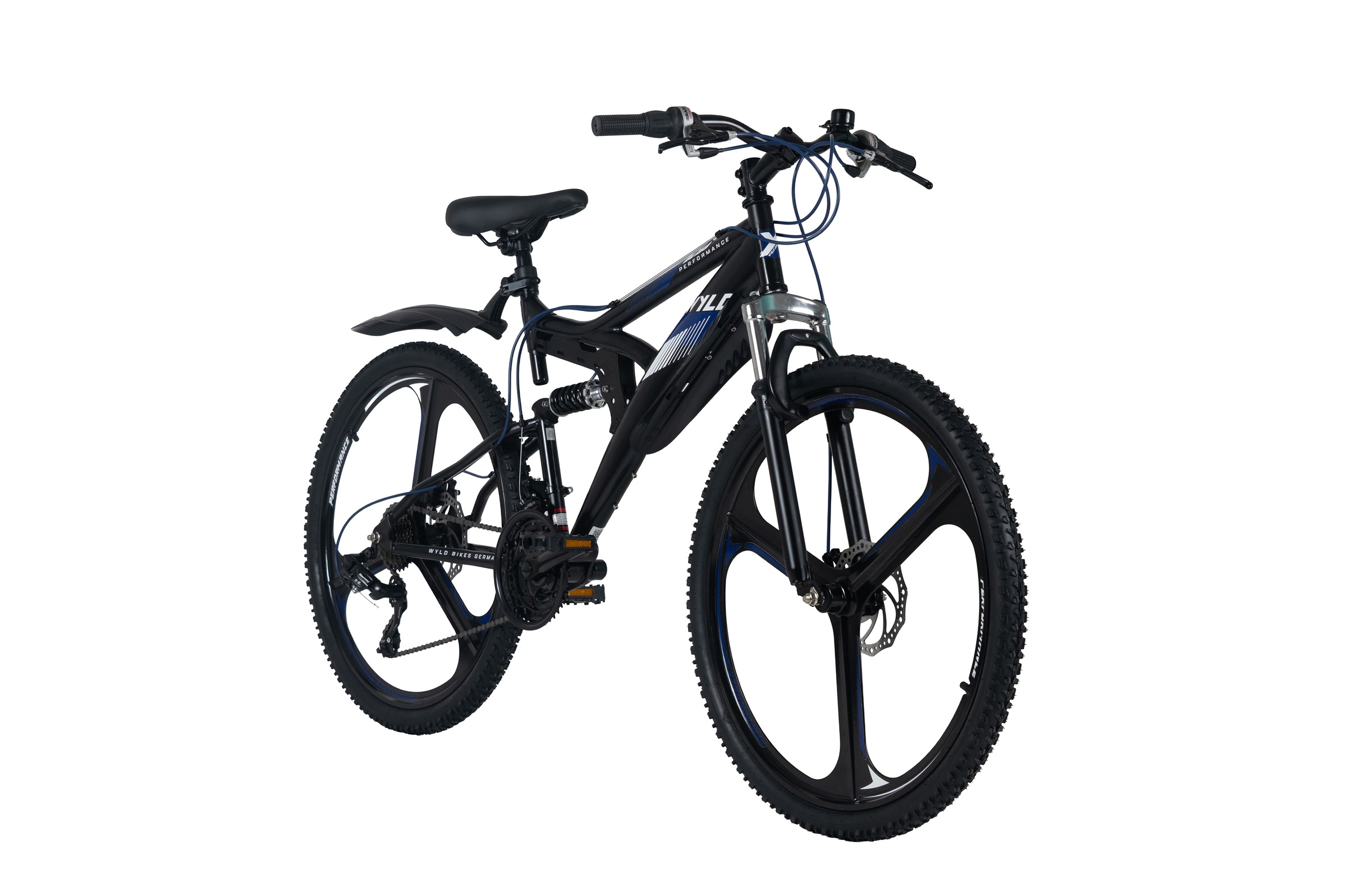 WYLD Mountainbike 21 Gang Shimano Tourney Schaltwerk Kettenschaltung