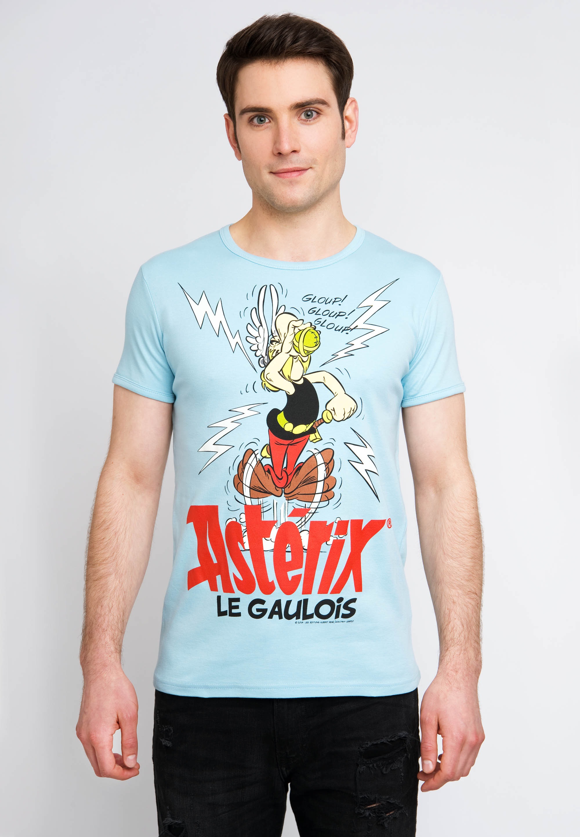 LOGOSHIRT T-Shirt »Asterix Le Gaulois«, mit Asterix- und Zaubertrank-Print