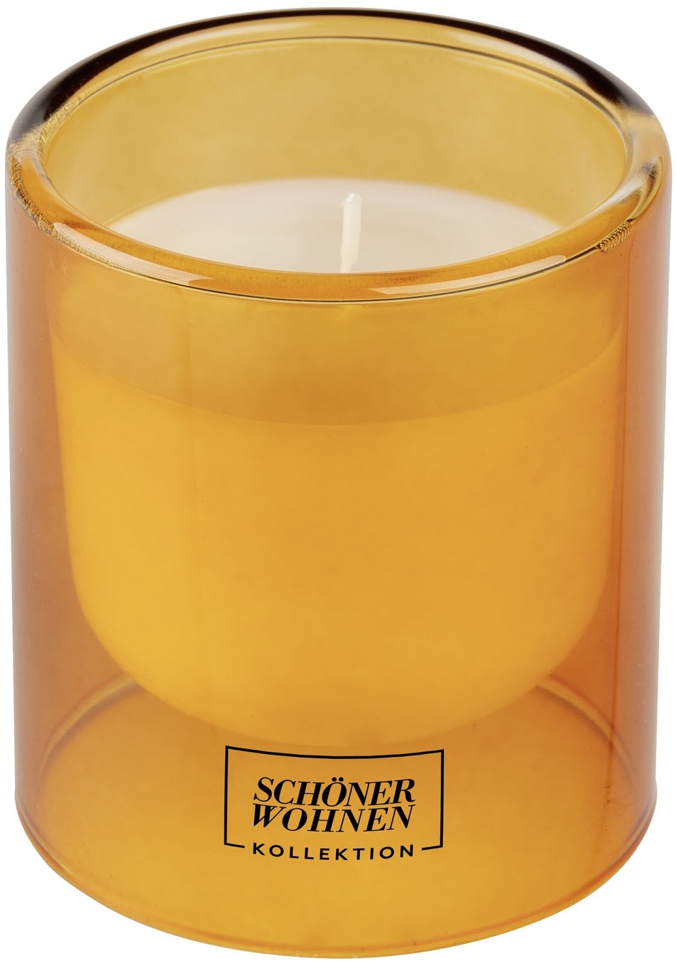 SCHÖNER WOHNEN-Kollektion Duftkerze »»Vanilla S««, im Glas, lieblicher & verwöhnender Duft, Brenndauer 20 - 25 Stunden