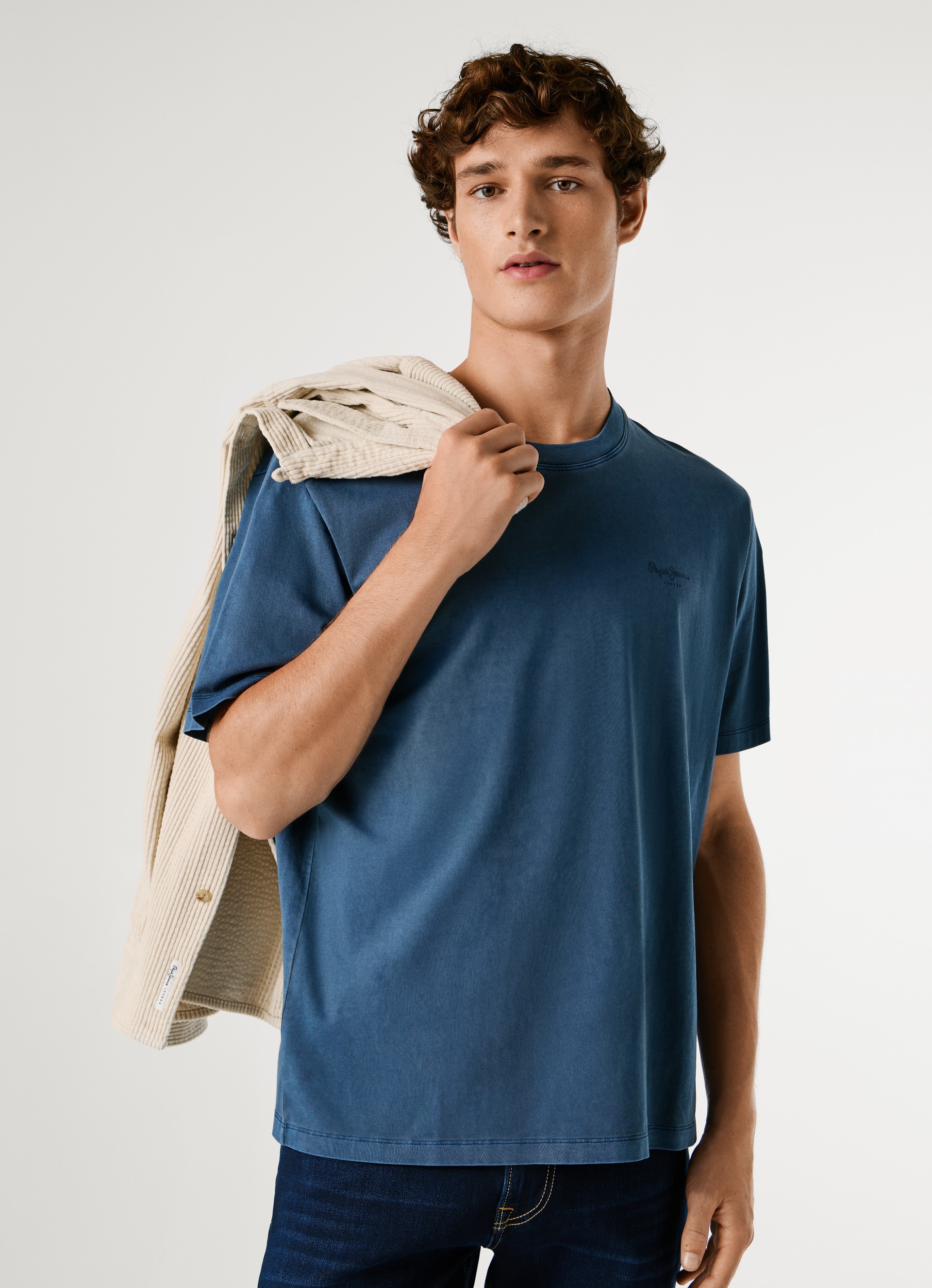 Pepe Jeans "JACKO" mit kleinem Ton-in-Ton Logoschriftzug günstig online kaufen