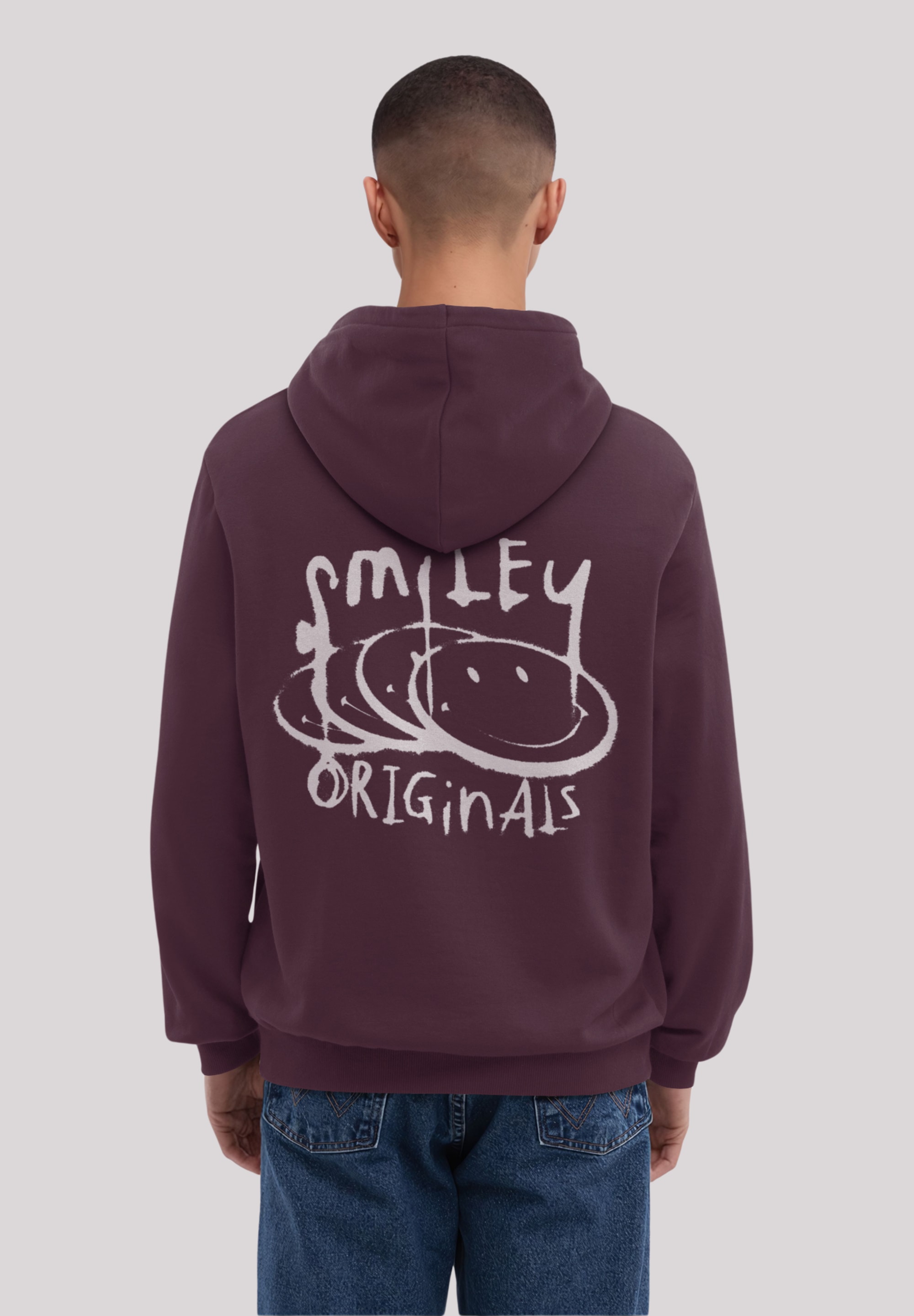F4NT4STIC Kapuzenpullover »Smiley Originals Punk Drippy Streetwear Graphic«, Premium Qualität