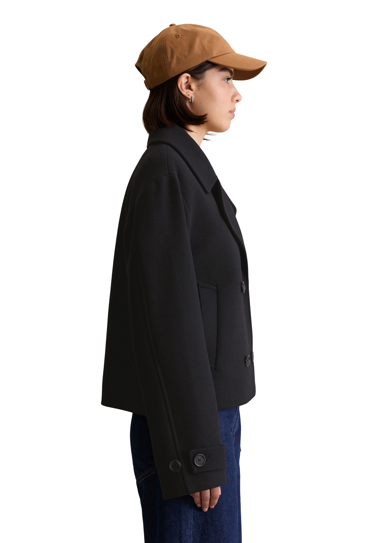 Marc OPolo DENIM Outdoorjacke "mit recycelter Wolle" günstig online kaufen