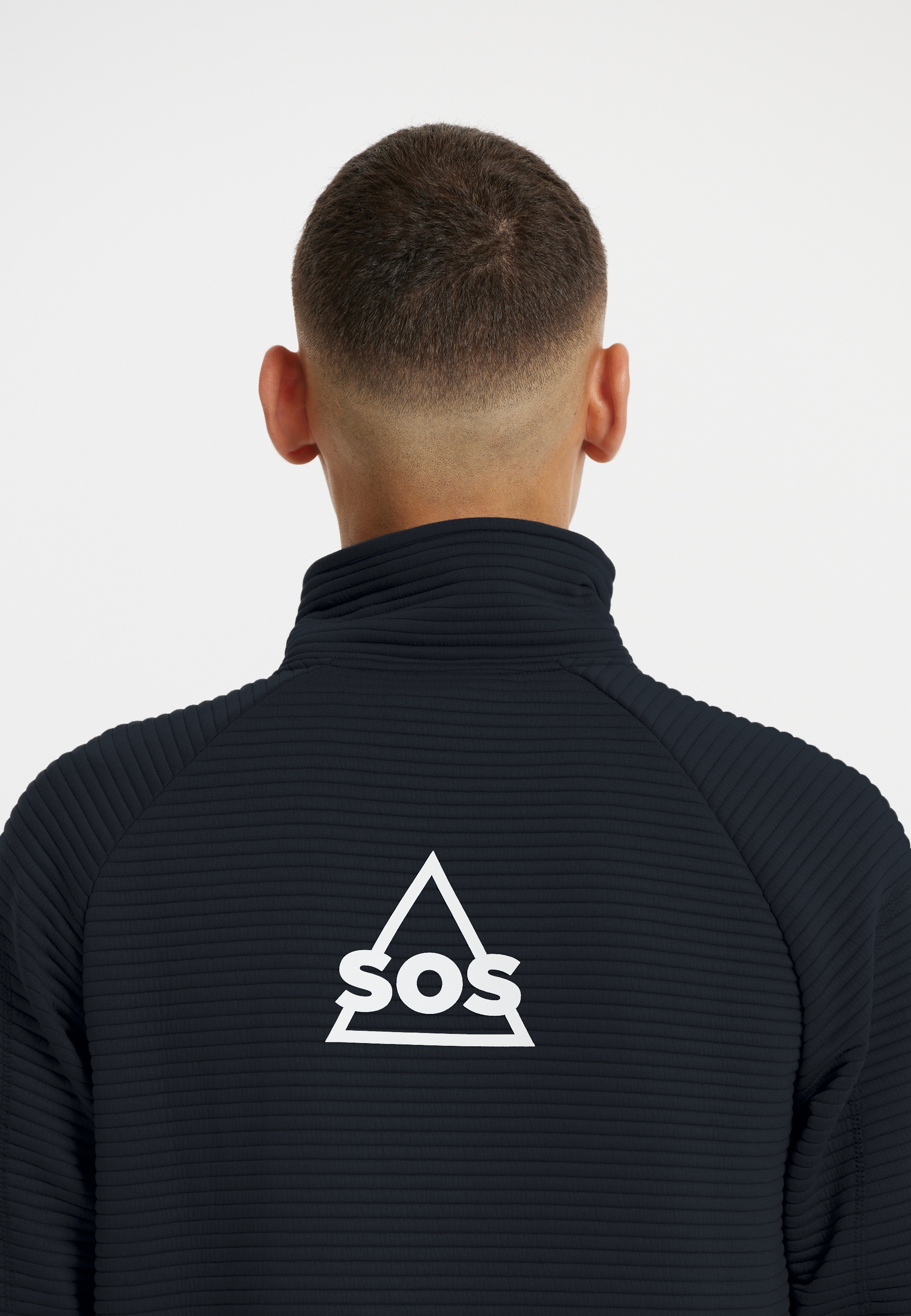 SOS Sweatjacke »Muju«, mit stilvollem Logodetail