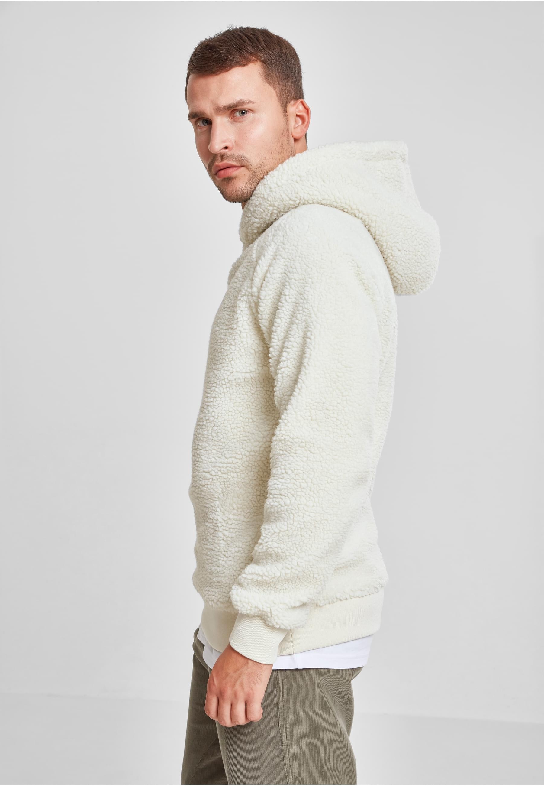 URBAN CLASSICS Sweatshirt »Urban Classics Herren Sherpa Hoody«, (1 tlg.)