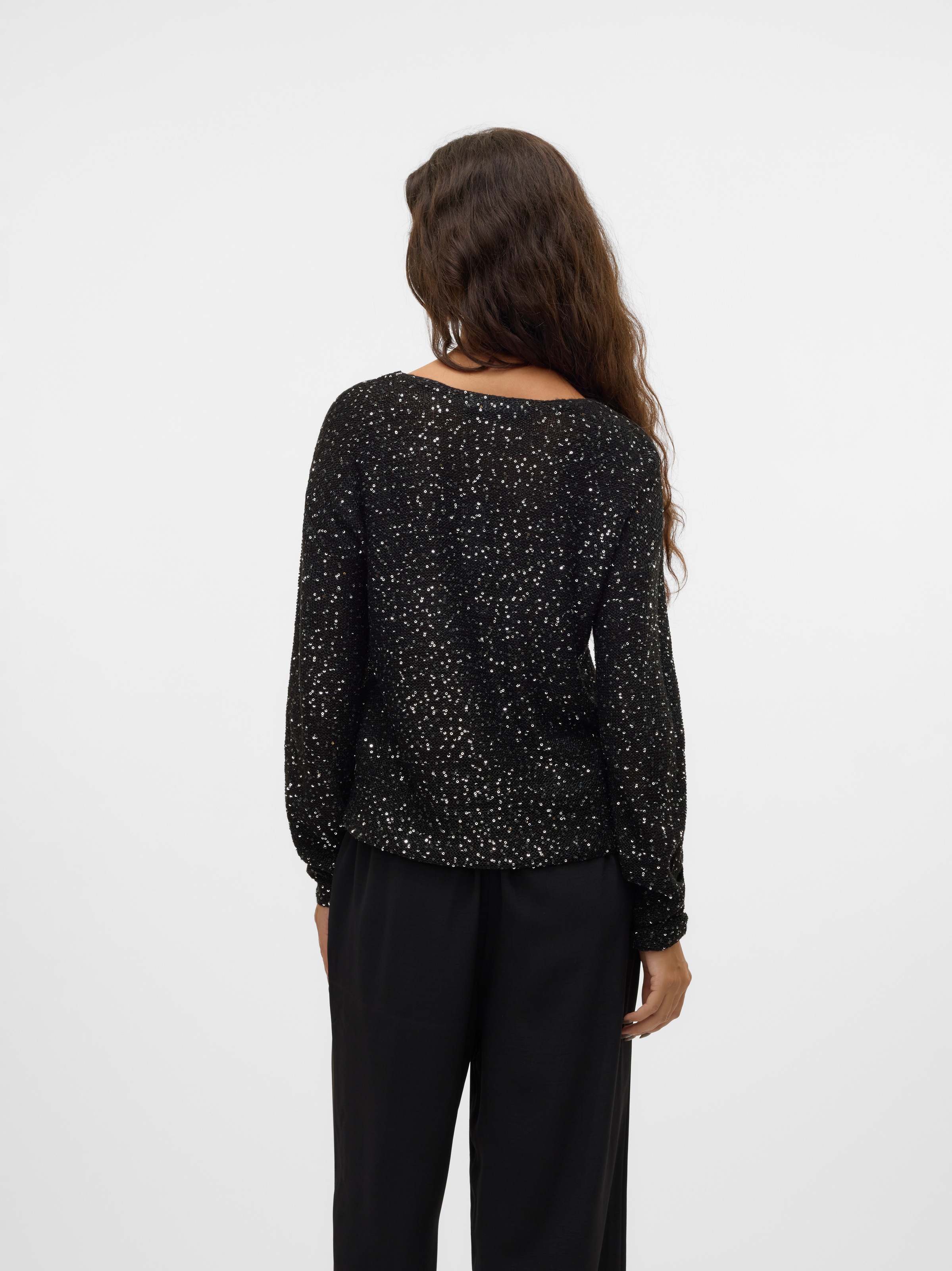 Thumbnail - Vero Moda Strickpullover "VMLEILANI NEW LS V-NECK PULLOVER REP"