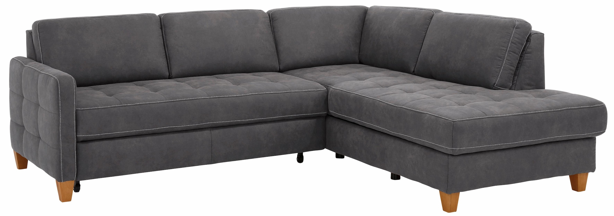 Home affaire Ecksofa »Earl L-Form«, wahlweise auch mit Bettfunktion oder Bettfunktion mit Bettkasten