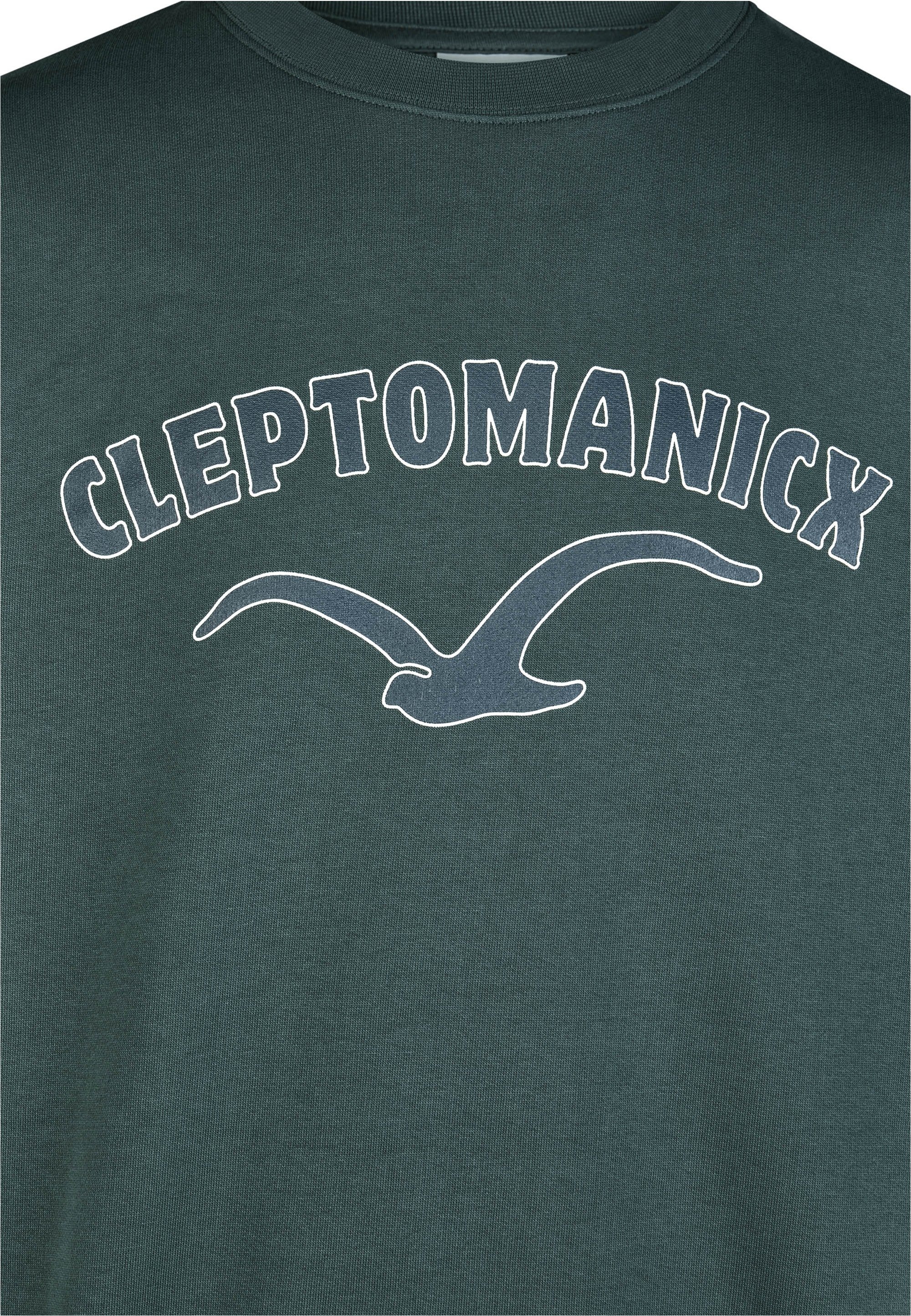 Cleptomanicx Sweatshirt »College Type«, mit lässigem Frontprint
