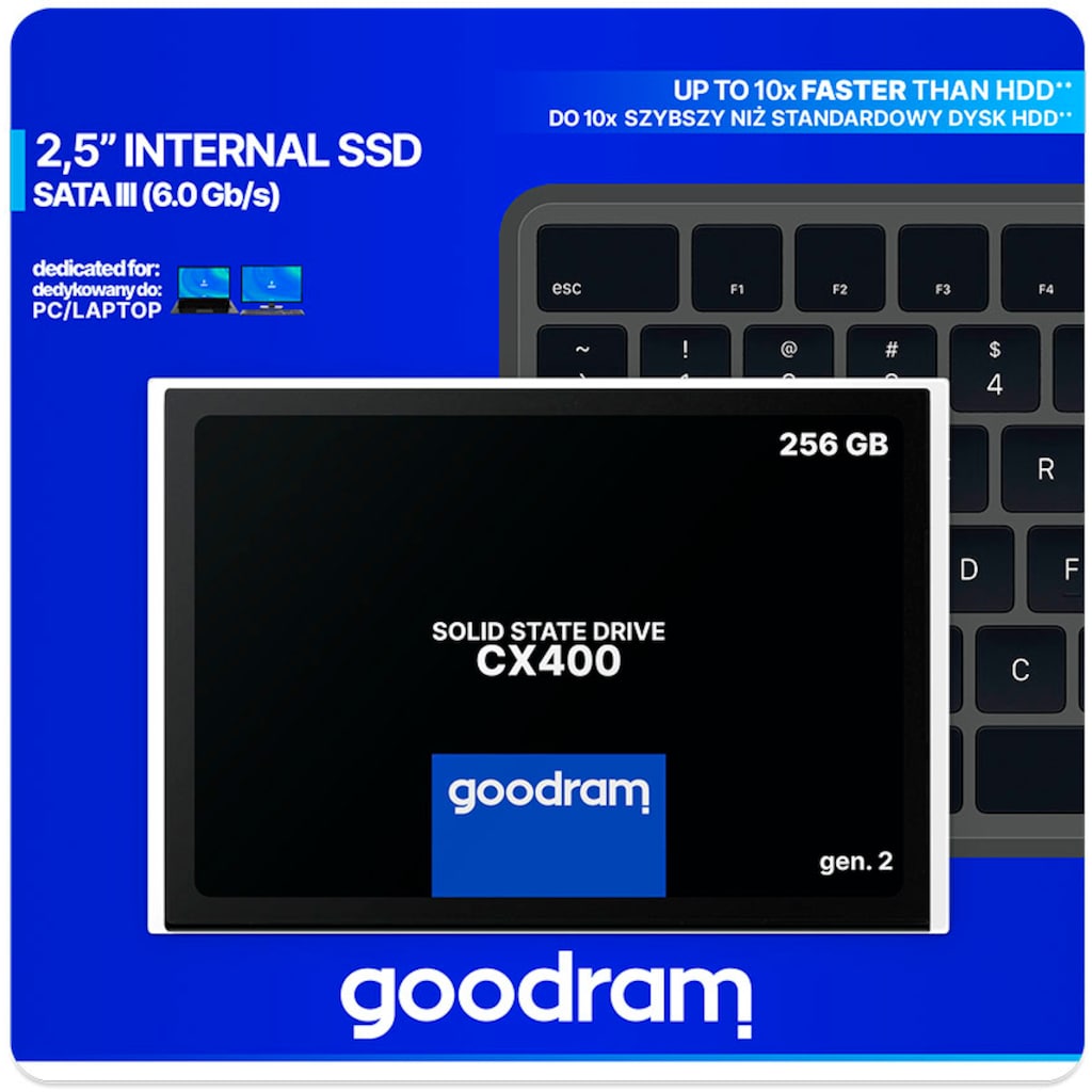 Goodram interne SSD »CX400«, 2,5 Zoll