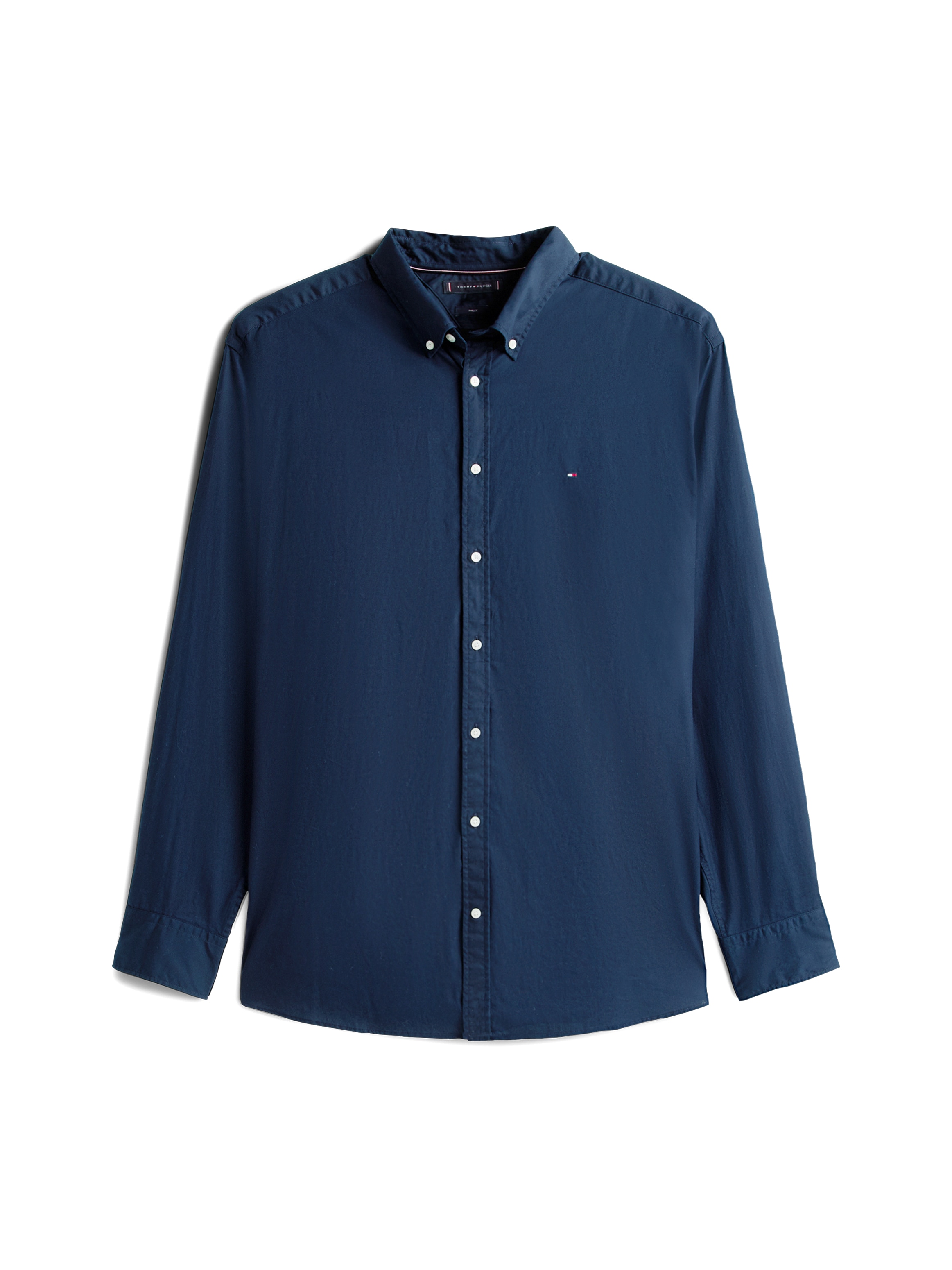 Tommy Hilfiger Big & Tall Langarmhemd »BT-FLEX POPLIN SOLID RF SHIRT-B«, Große Größen