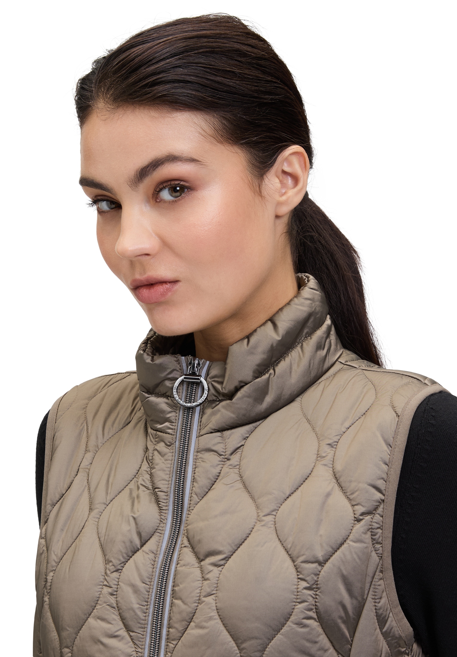 Betty Barclay Strickweste »Betty Barclay Steppweste mit Stehkragen«