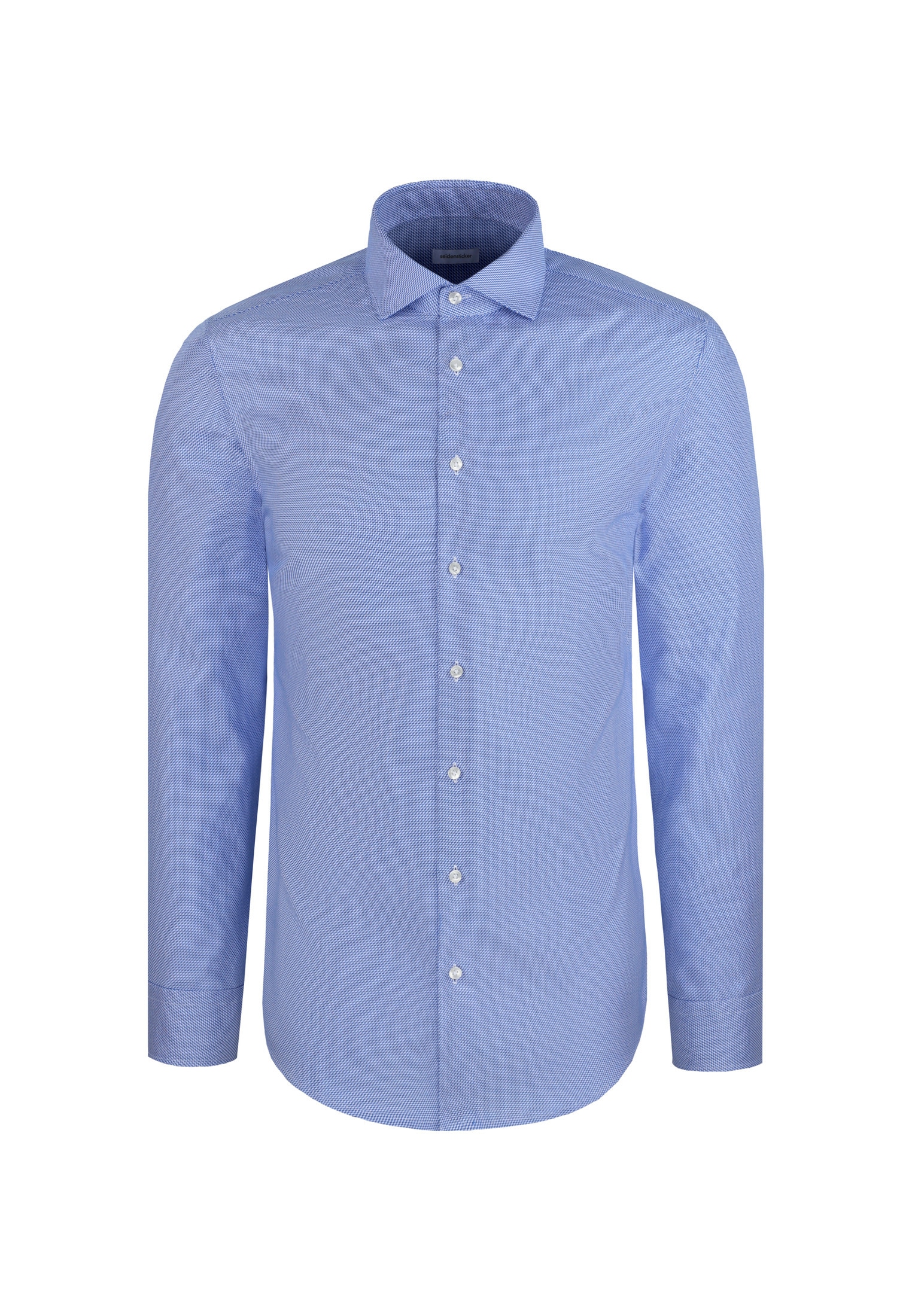 seidensticker Businesshemd "Schwarze Rose" Slim 1/1 Kentkragen Struktur günstig online kaufen