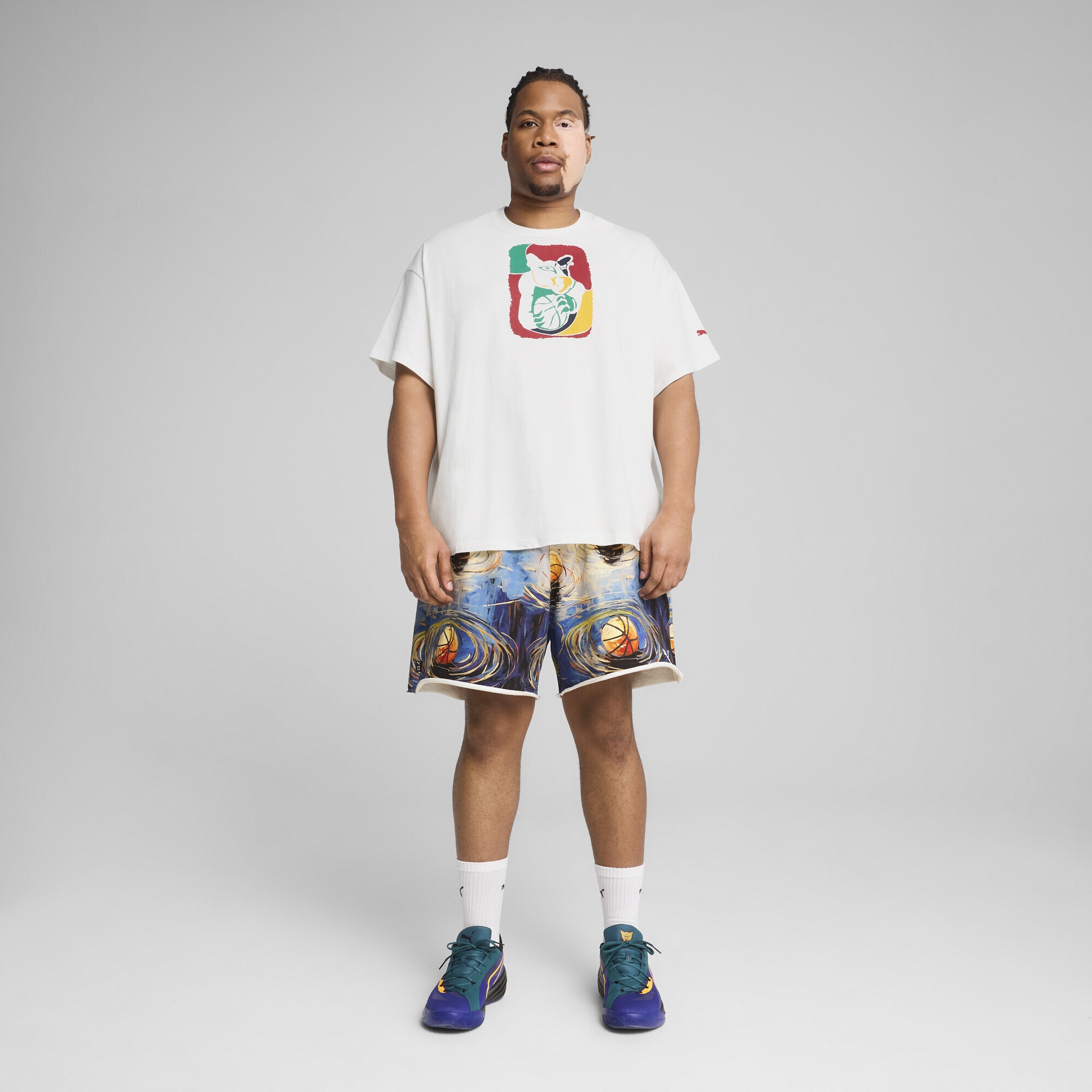PUMA Trainingsshirt »Dylan Exhibit Basketballshirt Herren«