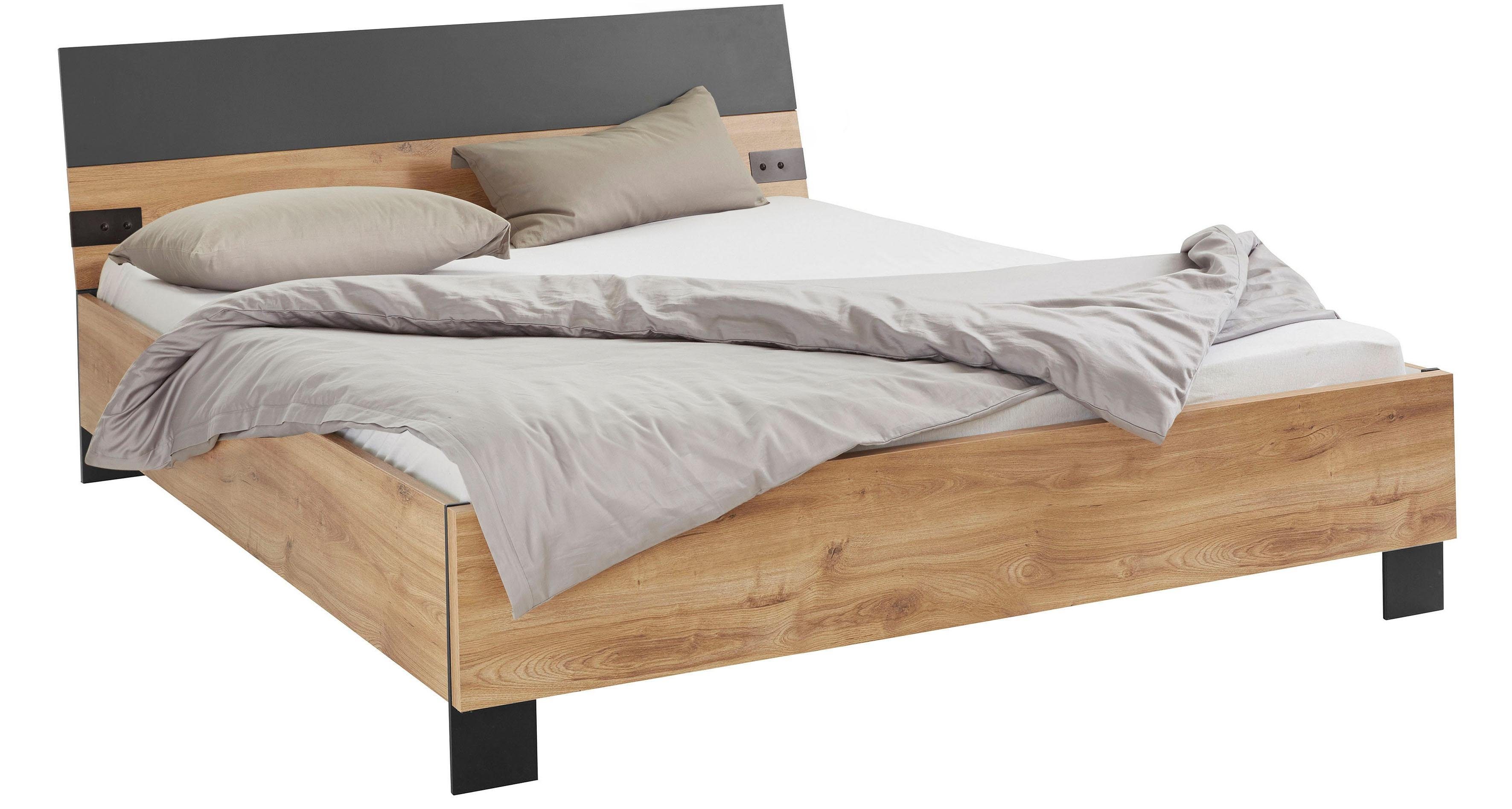 Thumbnail - Wimex Futonbett "Malmö, Bett Made in Germany", im beliebten Industrial look, 3 Breiten zur Auswahl
