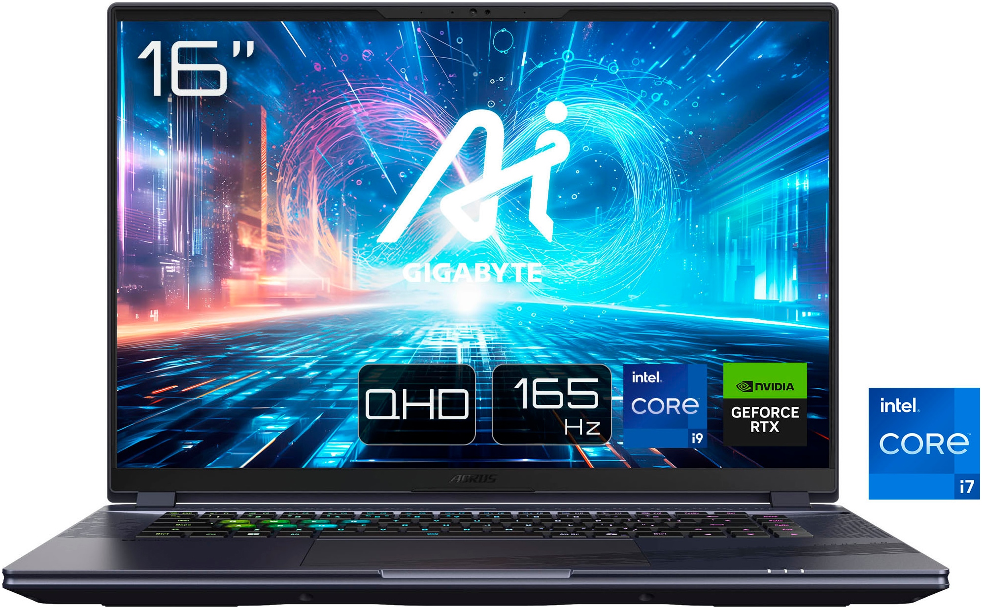 Gaming-Notebook »AORUS 16X 9KG-43DEC54SH«, 40,64 cm, / 16 Zoll, Intel, Core i7,...