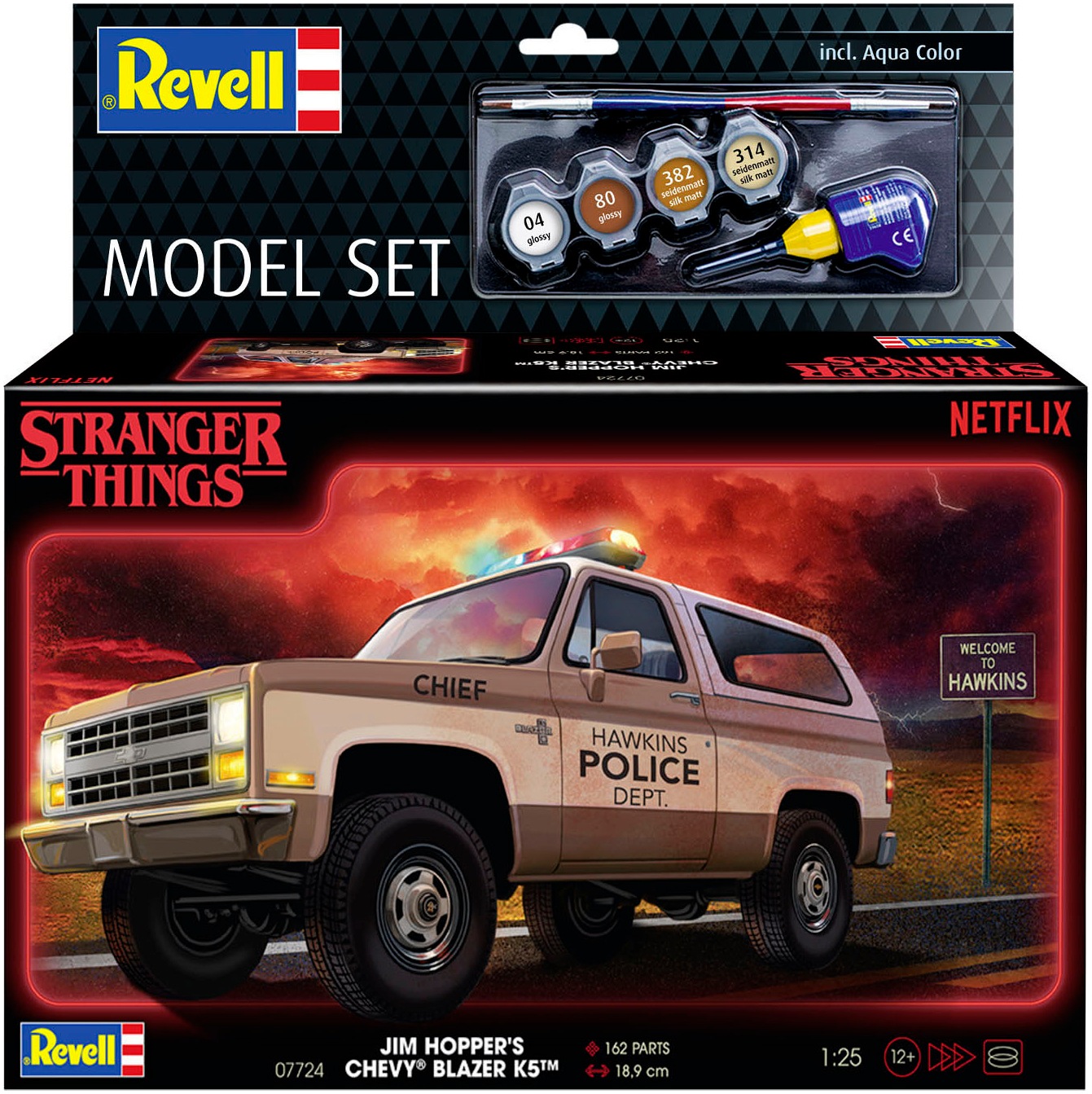 Revell® Modellbausatz »Stranger Things, Chevrolet K5 Blazer«, 1:25