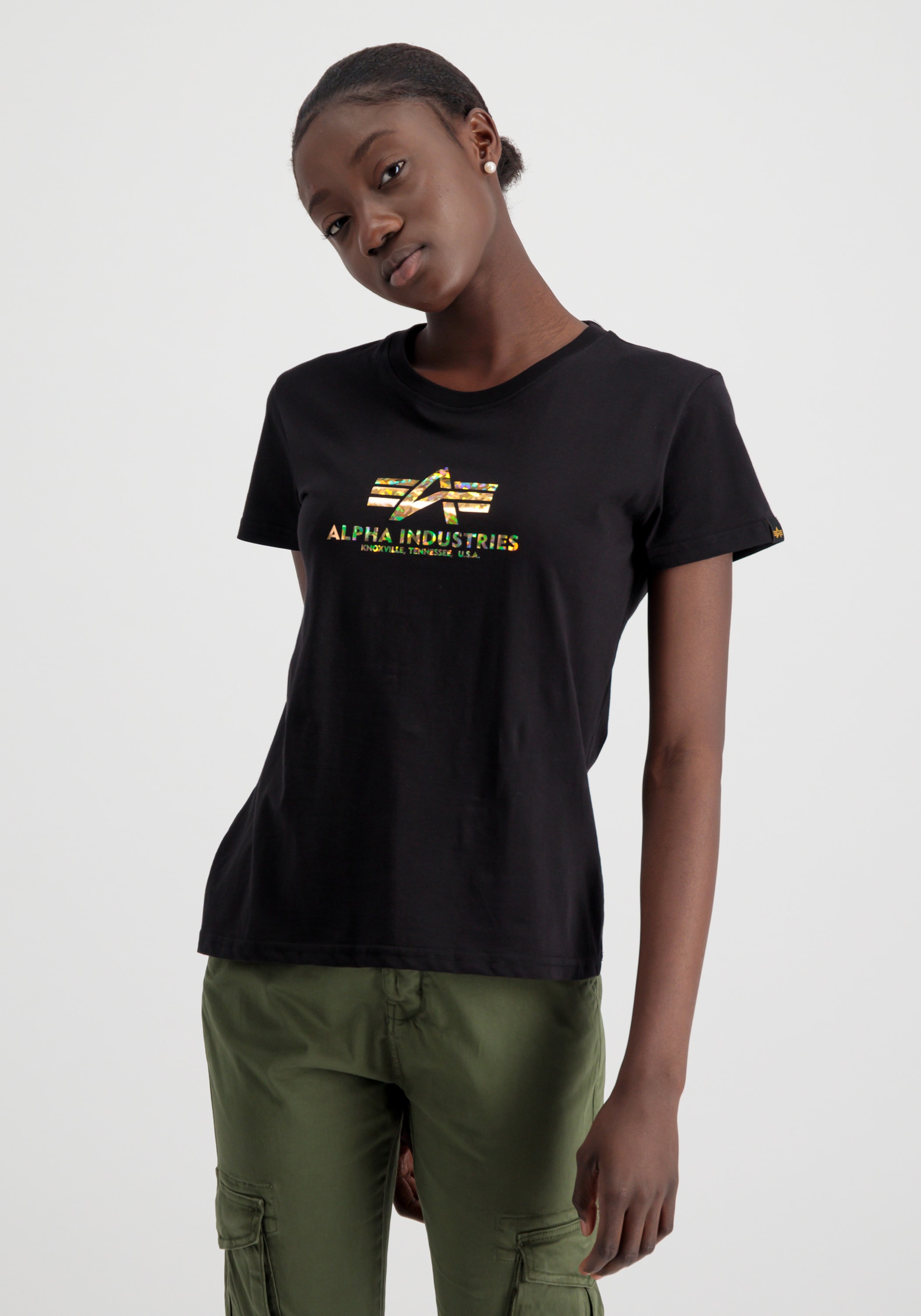 Alpha Industries T-Shirt "Alpha Industries Women - T-Shirts New Basic T Hol günstig online kaufen