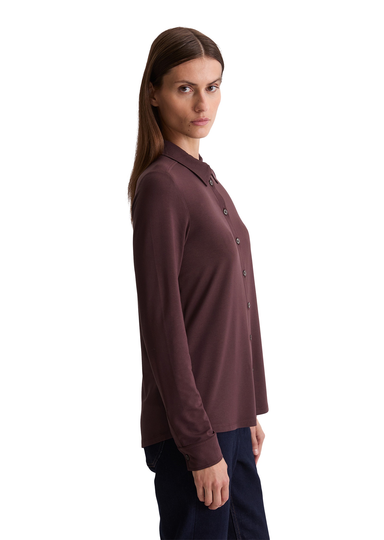 Marc OPolo Langarmshirt "aus LENZING™ ECOVERO™" günstig online kaufen