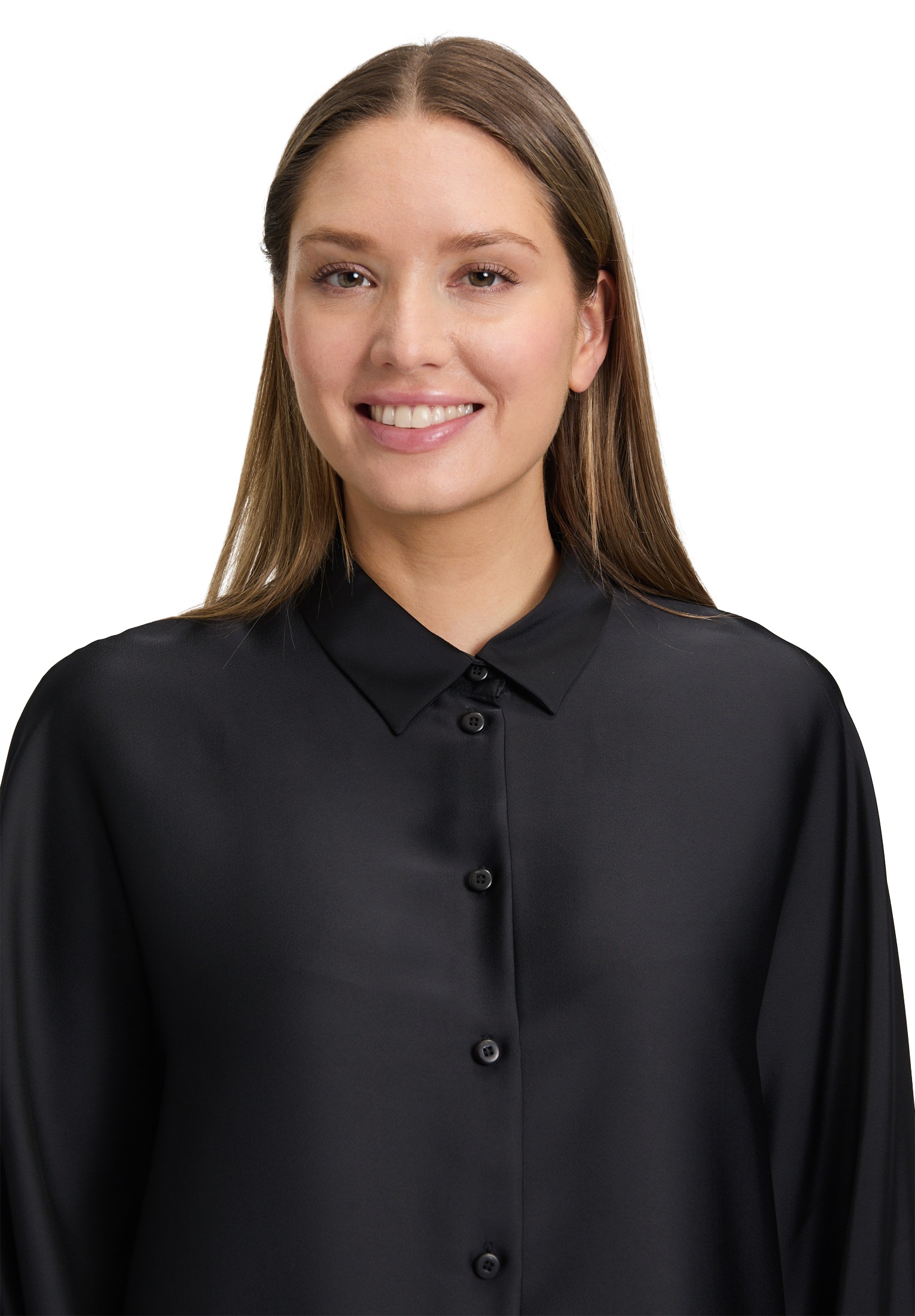 Vera Mont Satinbluse »Vera Mont Satin-Bluse mit Kragen«