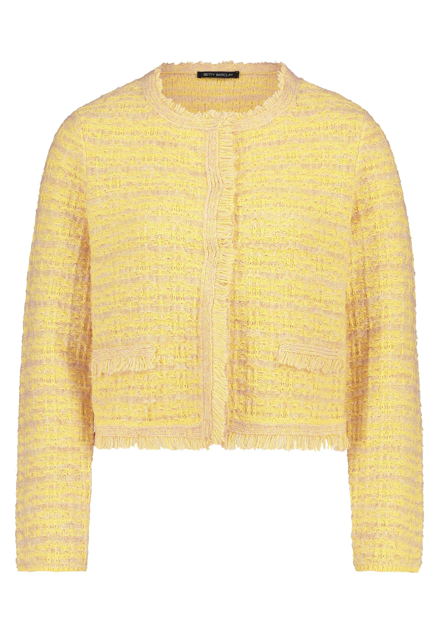 Betty Barclay Strickjacke "Betty Barclay Damen Strick-Cardigan mit Fransen" günstig online kaufen