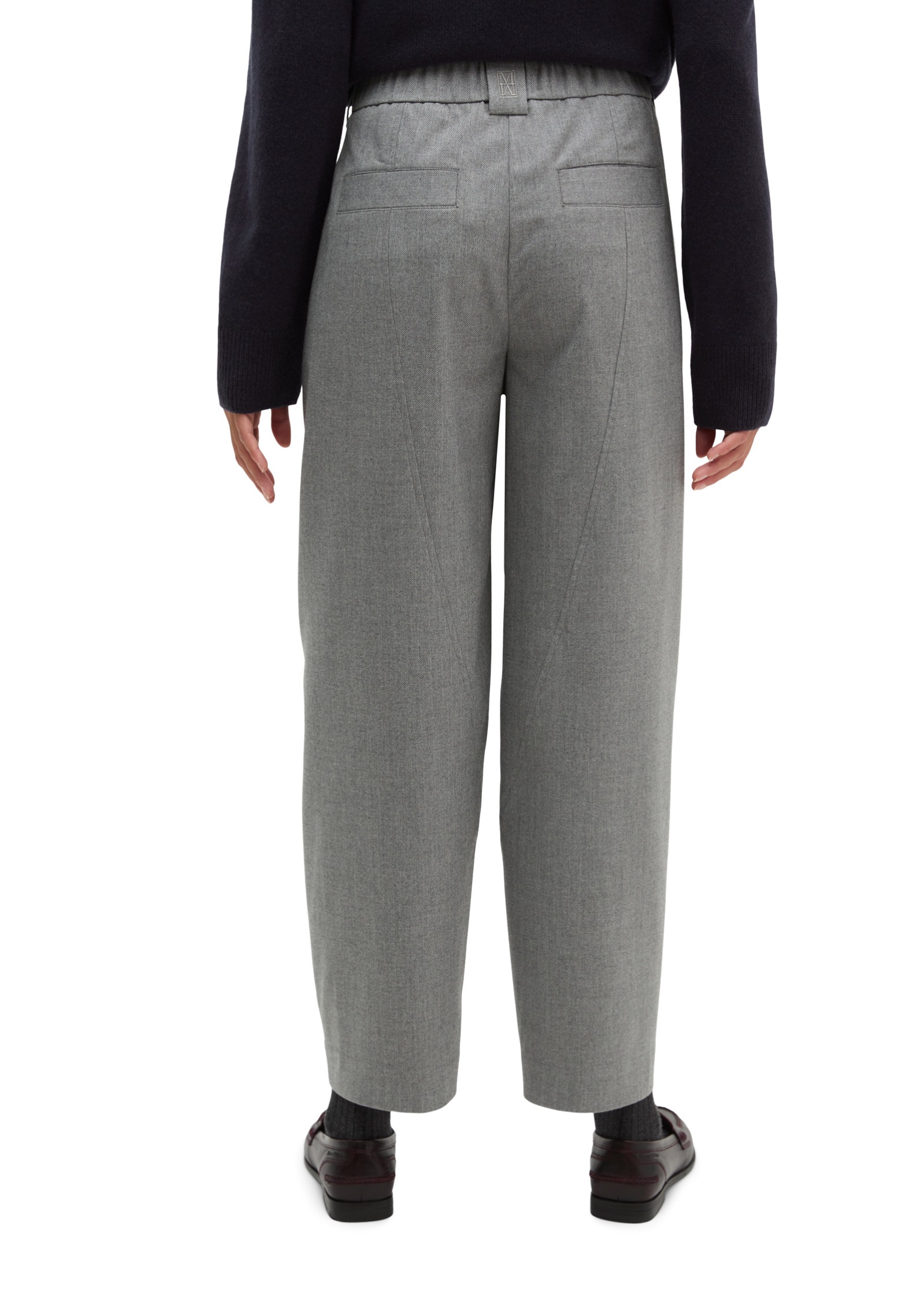 Marc O'Polo Chinohose »in Woll-Optik«