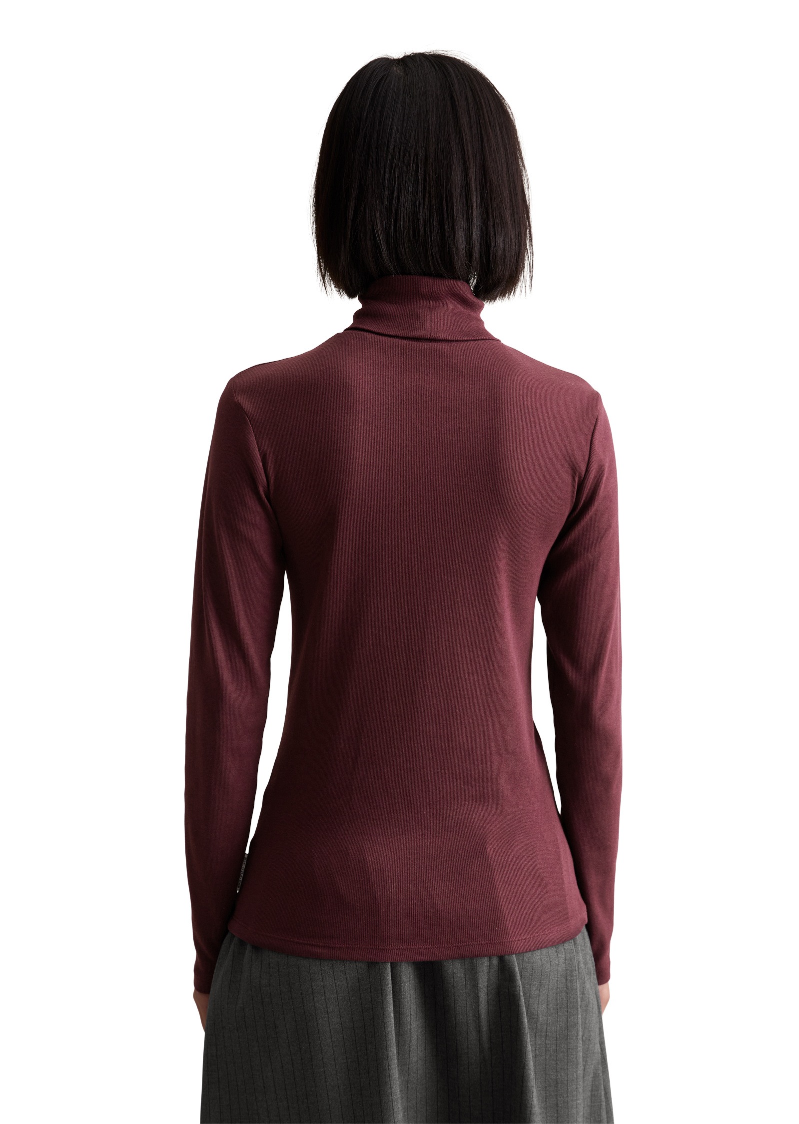 Thumbnail - Marc OPolo DENIM Langarmshirt "aus softem Ripp-Jersey"