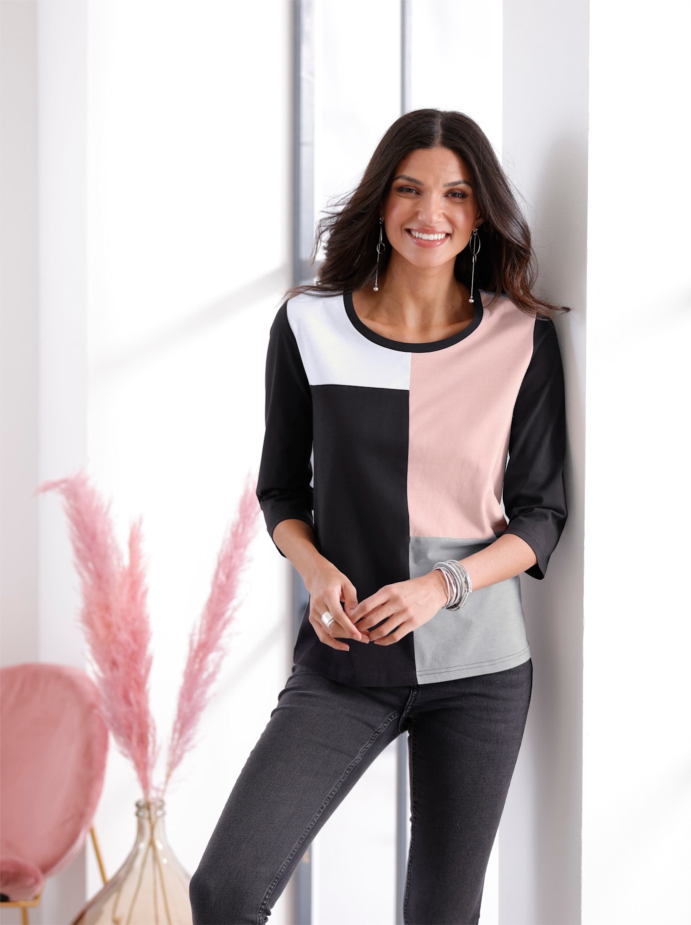 Classic Basics Langarmshirt "Shirt" 1 Stk. tlg. günstig online kaufen