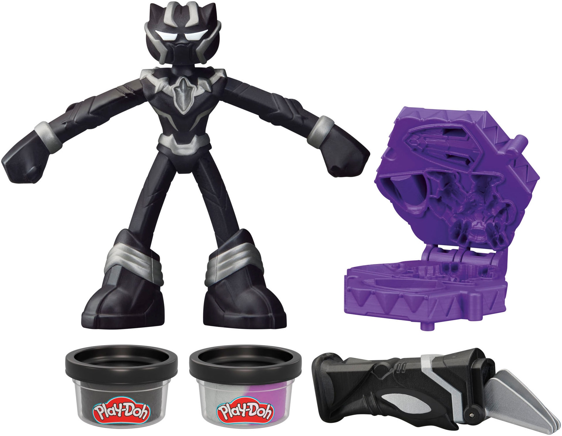 Hasbro Knete »Play-Doh, Marvel Black Panther Action Krallen«