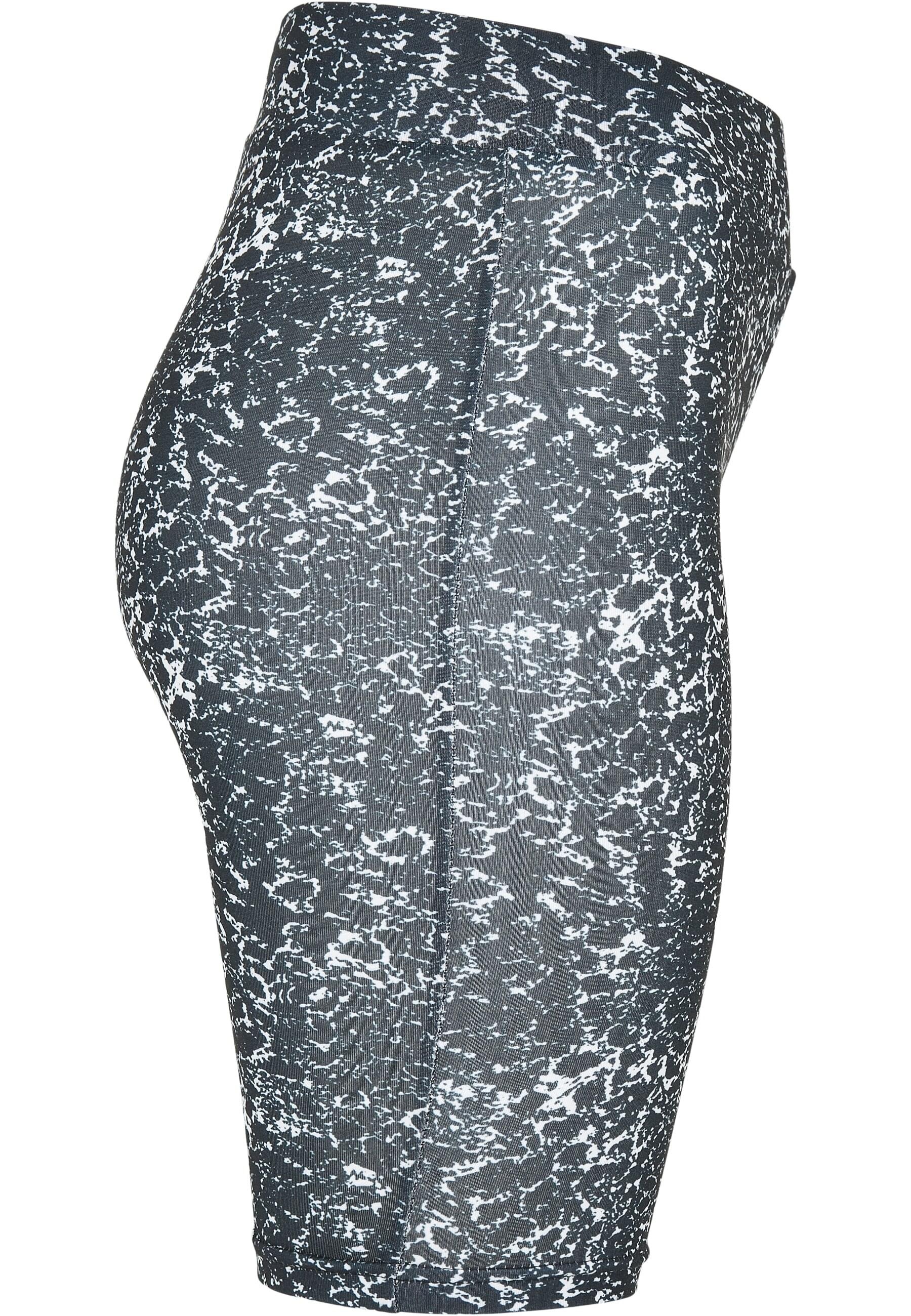 URBAN CLASSICS Stoffhose »Urban Classics Damen Ladies AOP Cycle Shorts«, (1 tlg.)