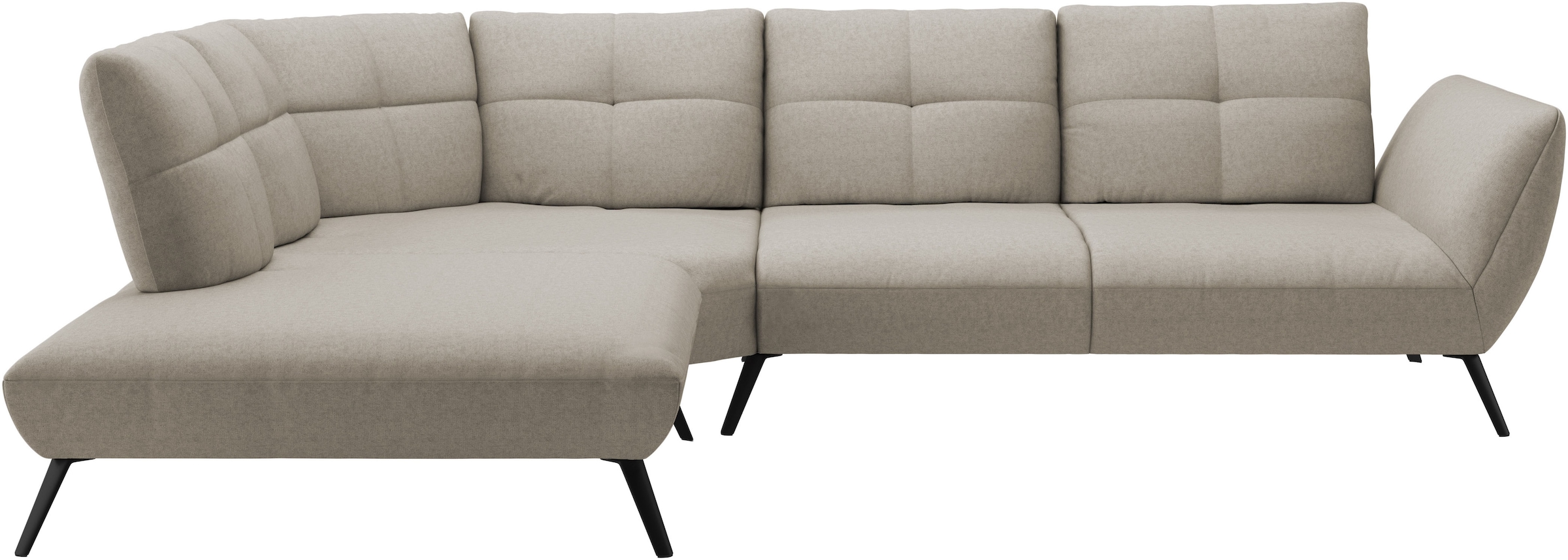 Places of Style Ecksofa »Mikado L-Form«, inkl. Sitztiefenverstellung und Armteilverstellung