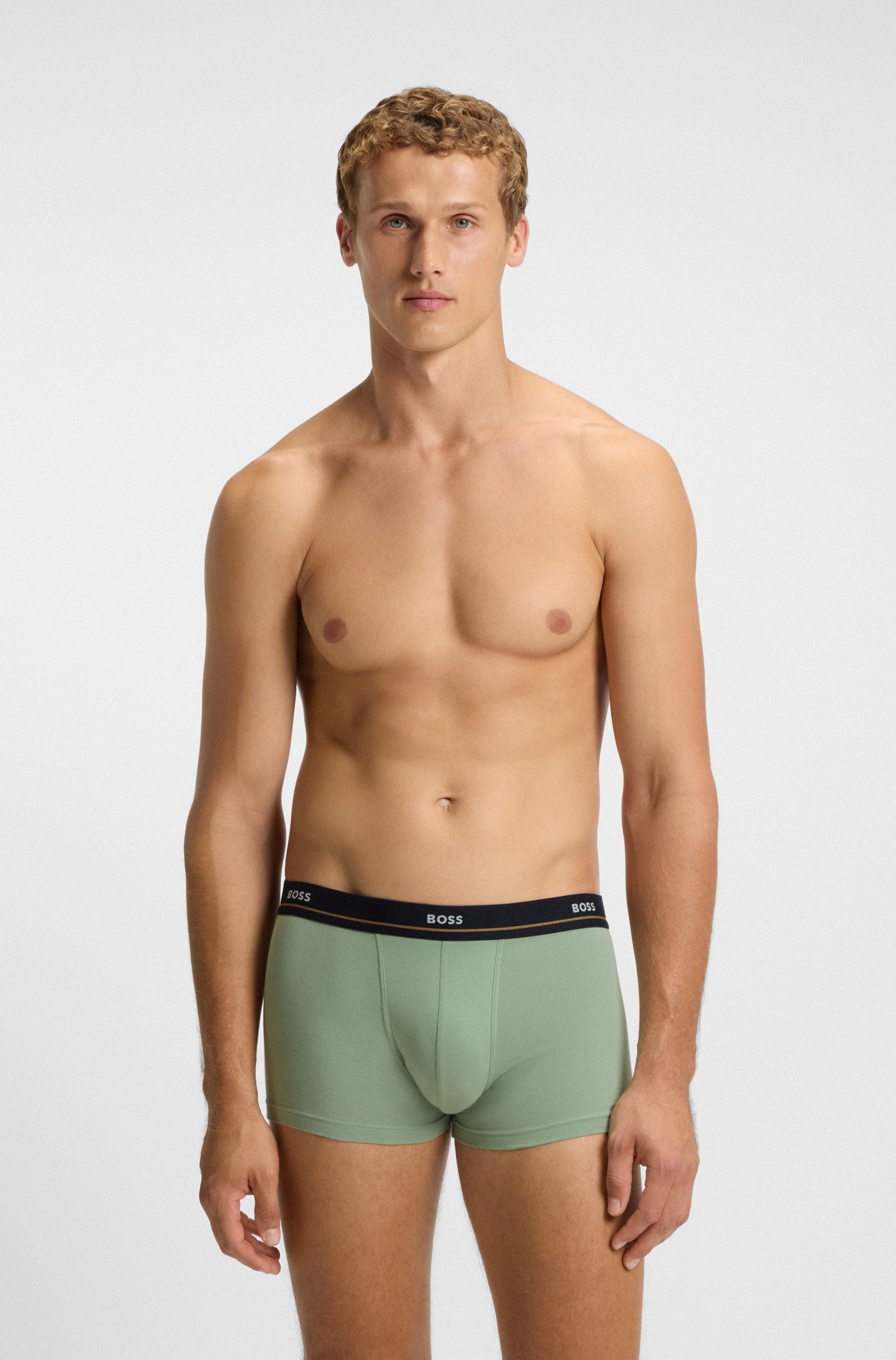 BOSS Trunk »Trunk 5P Essential« Packung, 5er, 5 Stk. mit elastischem Bund