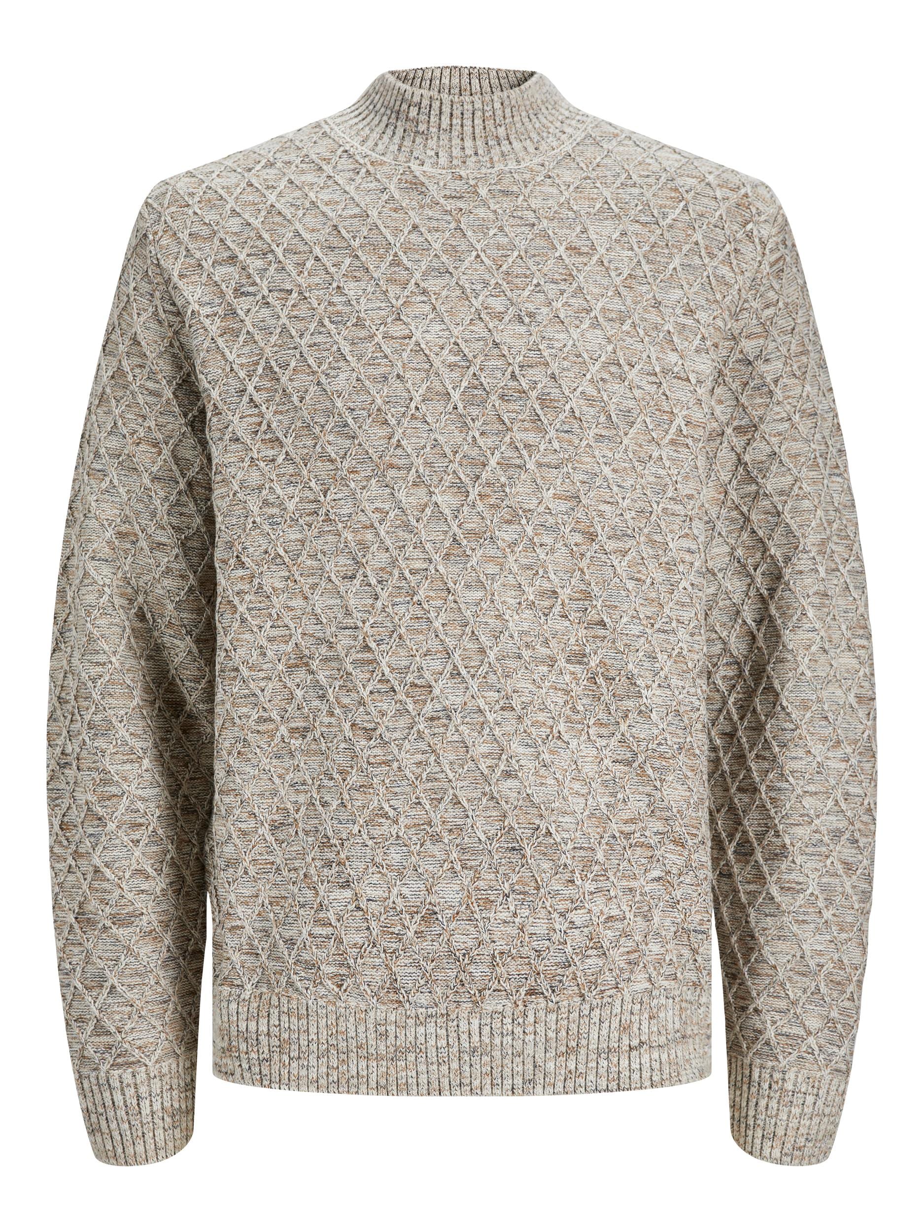 Jack & Jones Stehkragenpullover »JPRCCZIGGI KNIT MOCK NECK LN«