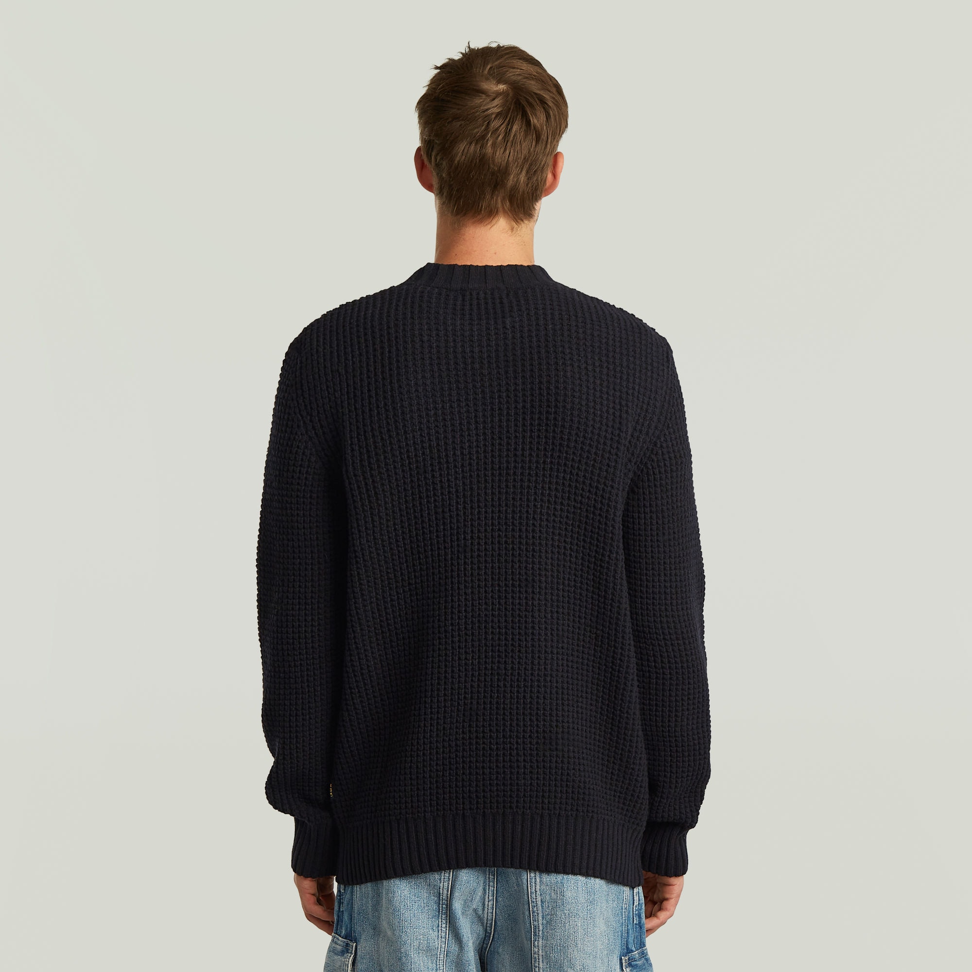 G-STAR Strickpullover »Chunky Knit«, im Regula Fit mit Rundhals