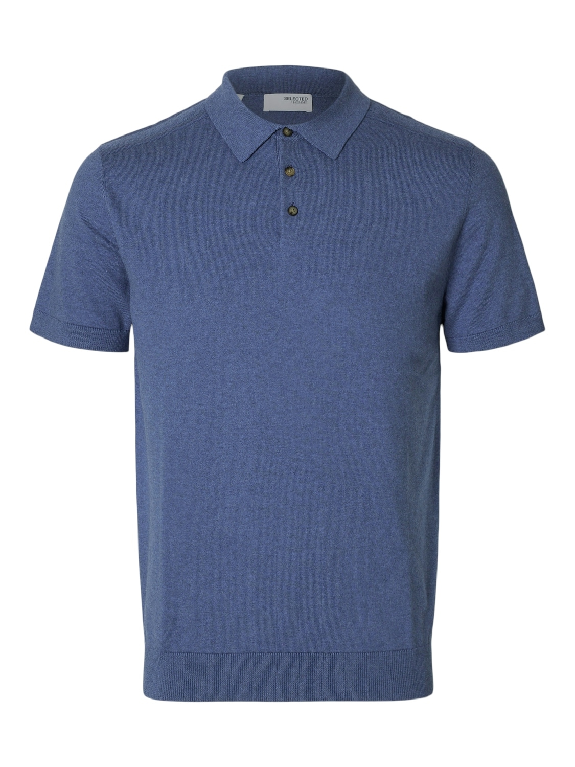 SELECTED HOMME Poloshirt »SLHBERG SS KNIT POLO NOOS«