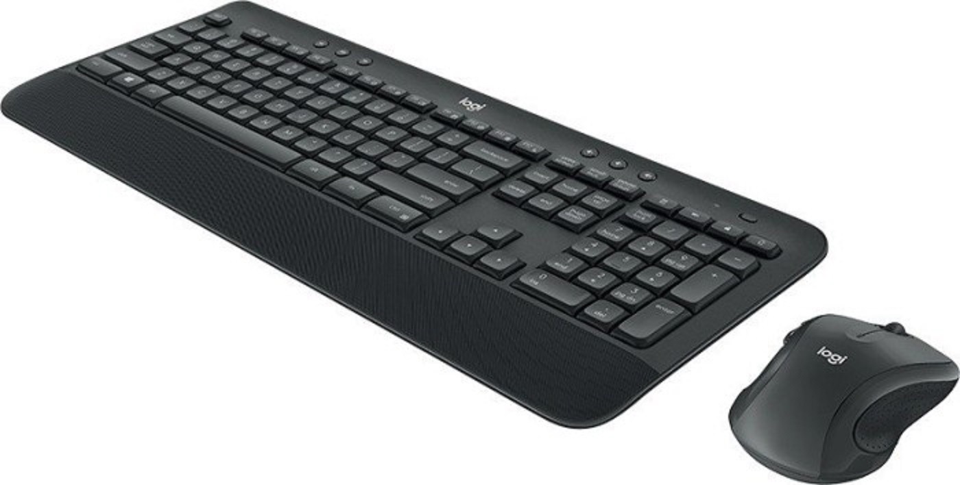 Logitech Tastatur- und Maus-Set »Wireless Desktop MK545 ADVANCED - US INT'L-Layout«