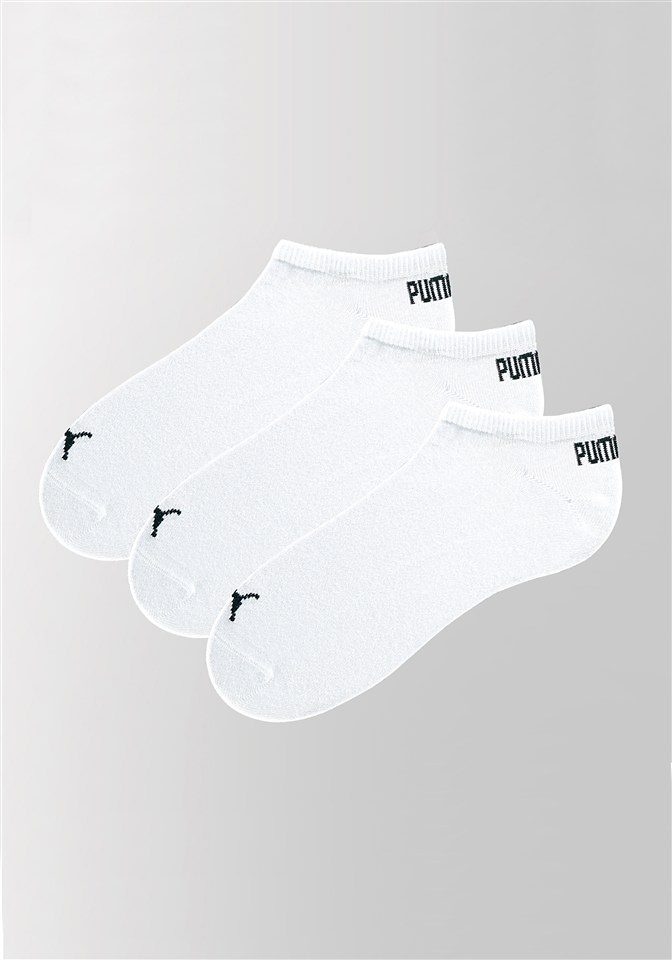 PUMA Sneakersocken, (3 Paar), in klassischer Form