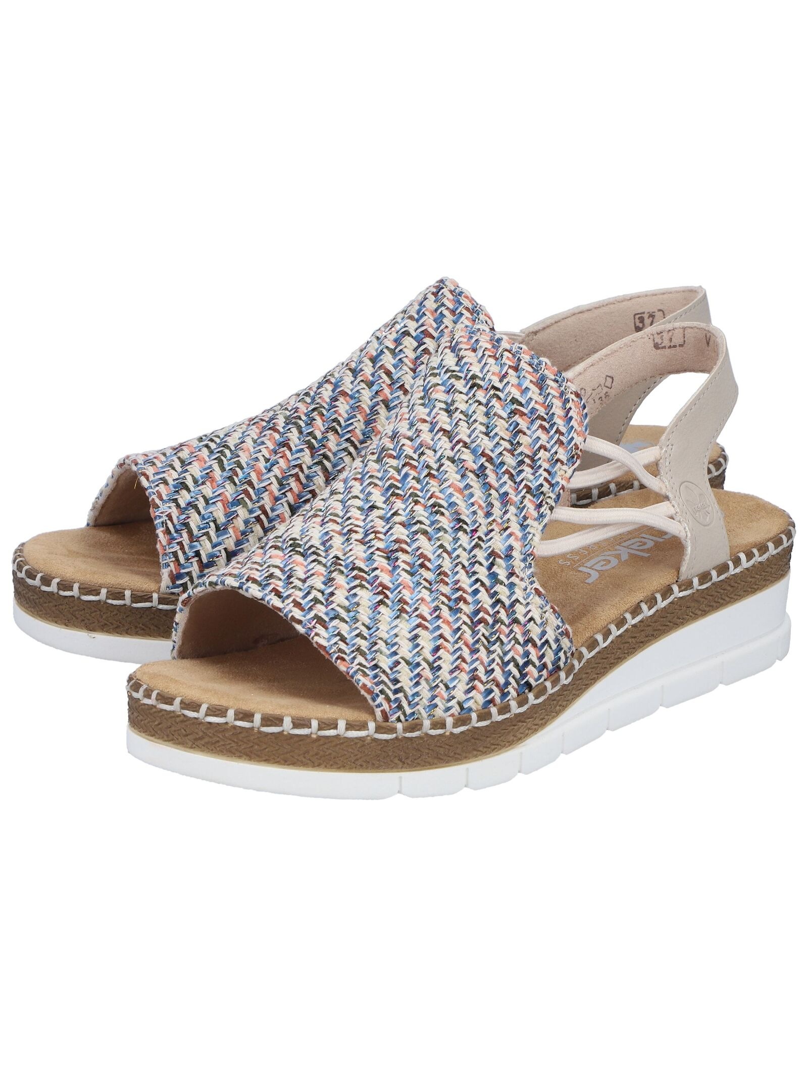 Rieker Keilsandalette »Rieker Sandalen Textil«