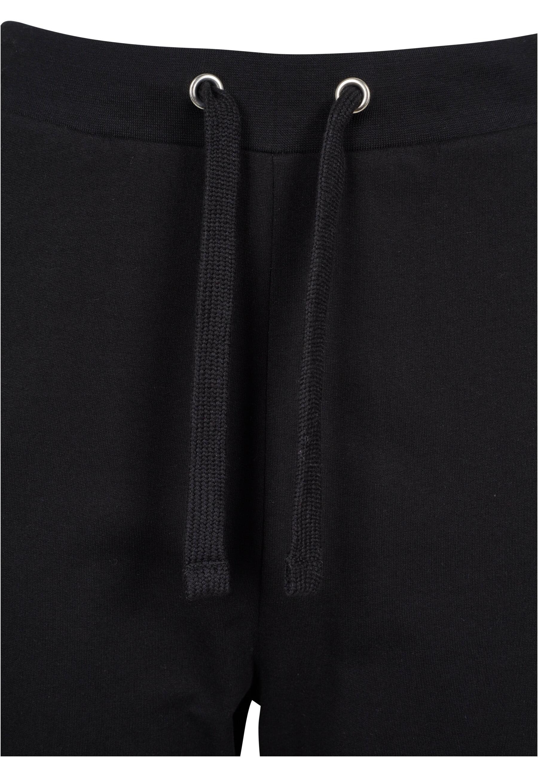 URBAN CLASSICS Stoffhose »Urban Classics Damen Ladies Open Edge Terry Turn Up Pants«, (1 tlg.)