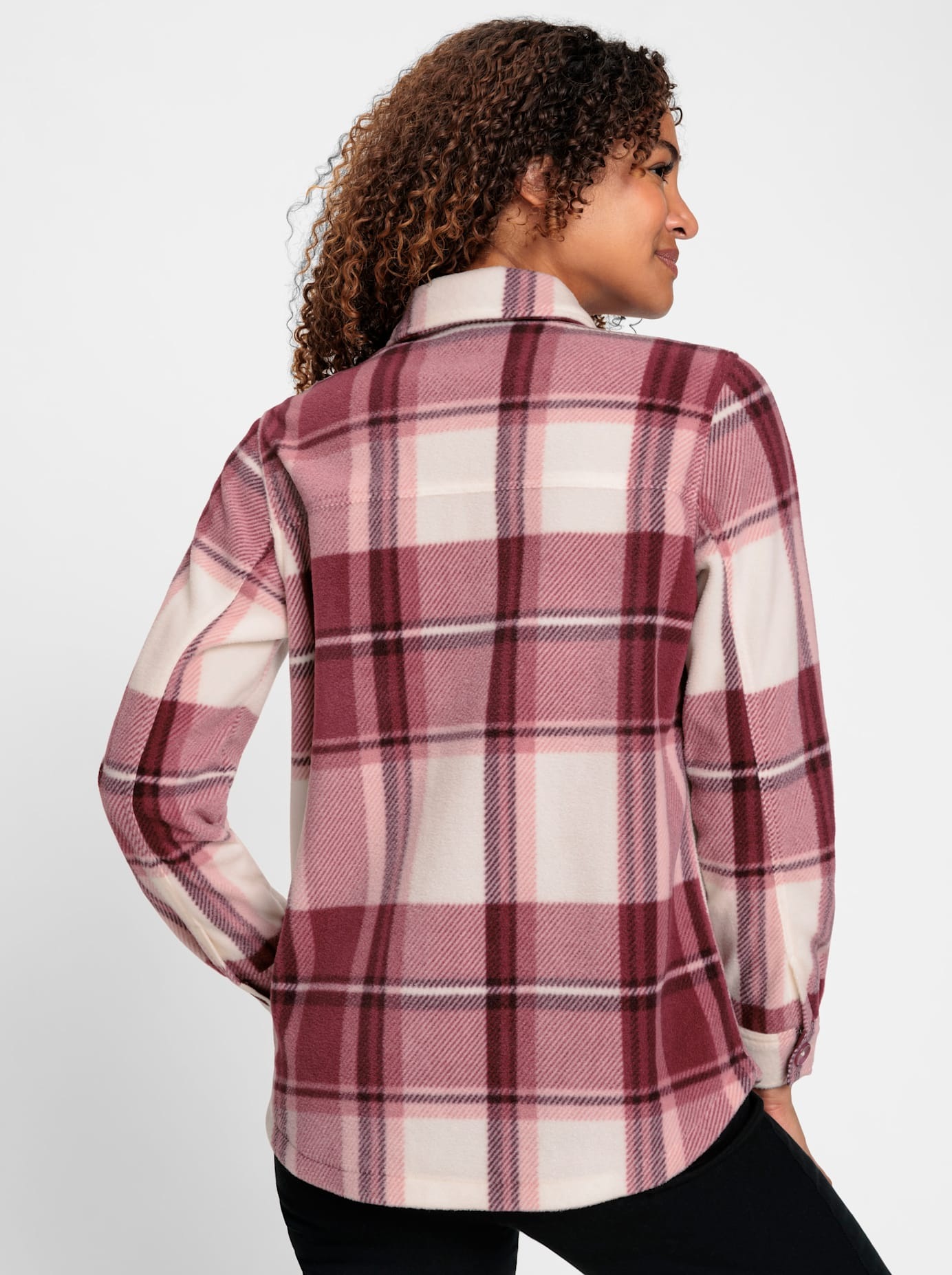 Casual Looks Fleeceshirt "Fleece-Bluse", 1 Stk. günstig online kaufen