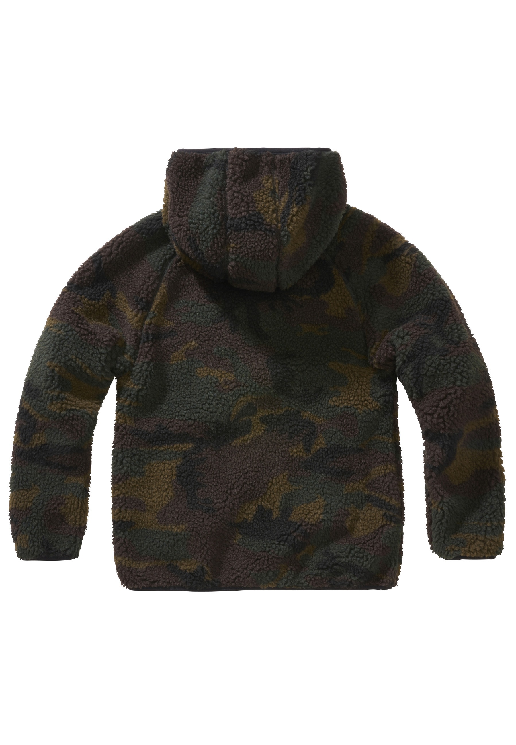 Brandit Allwetterjacke »Brandit Damen Kids Teddyfleecejacket Hood« 1 Stk. tlg. mit Kapuze