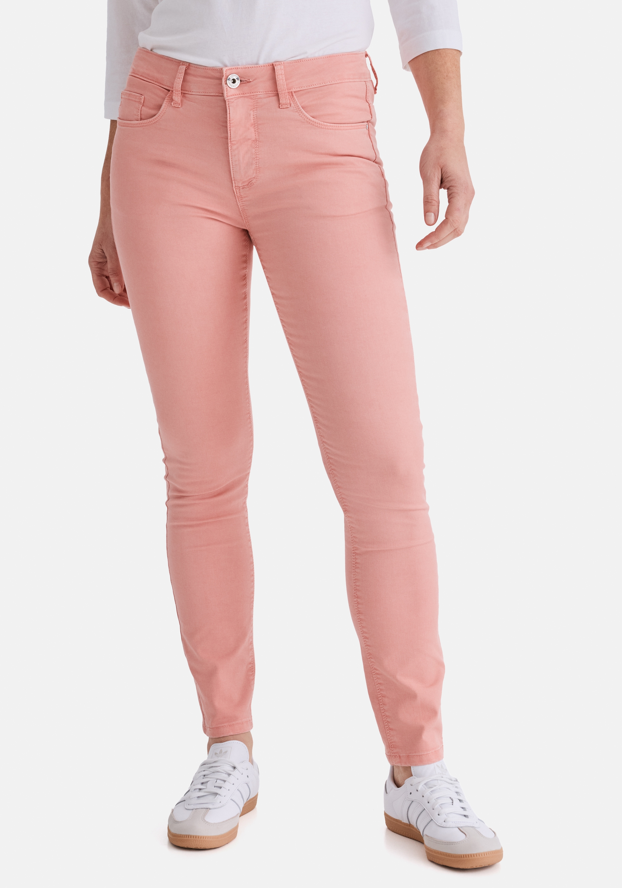 STOOKER WOMEN 5-Pocket-Jeans "Florenz Colour Slim Fit Jeans" Slim Fit Casua günstig online kaufen