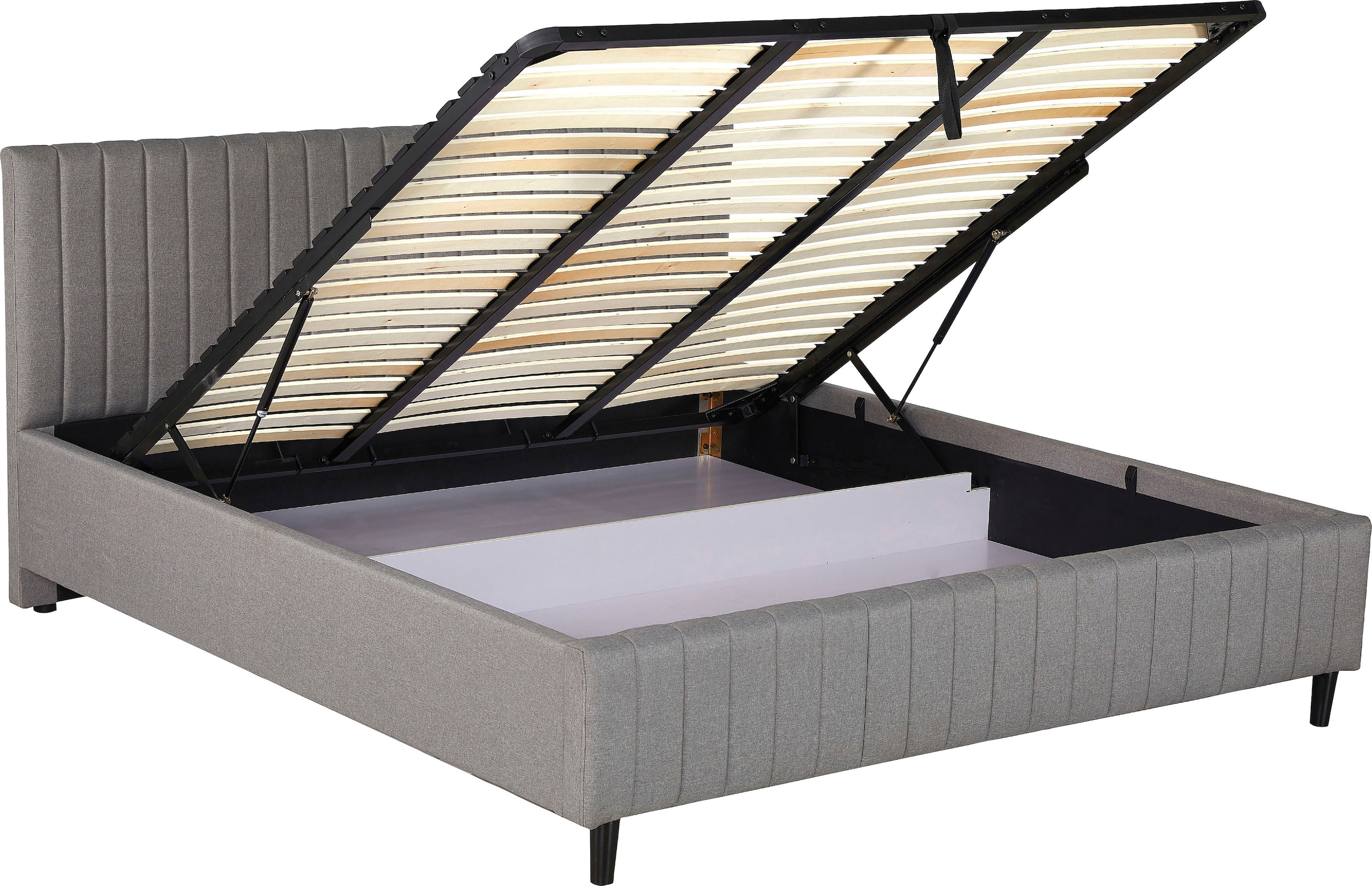 ATLANTIC home collection Polsterbett »Vanda«, mit Lattenrost und Bettkasten