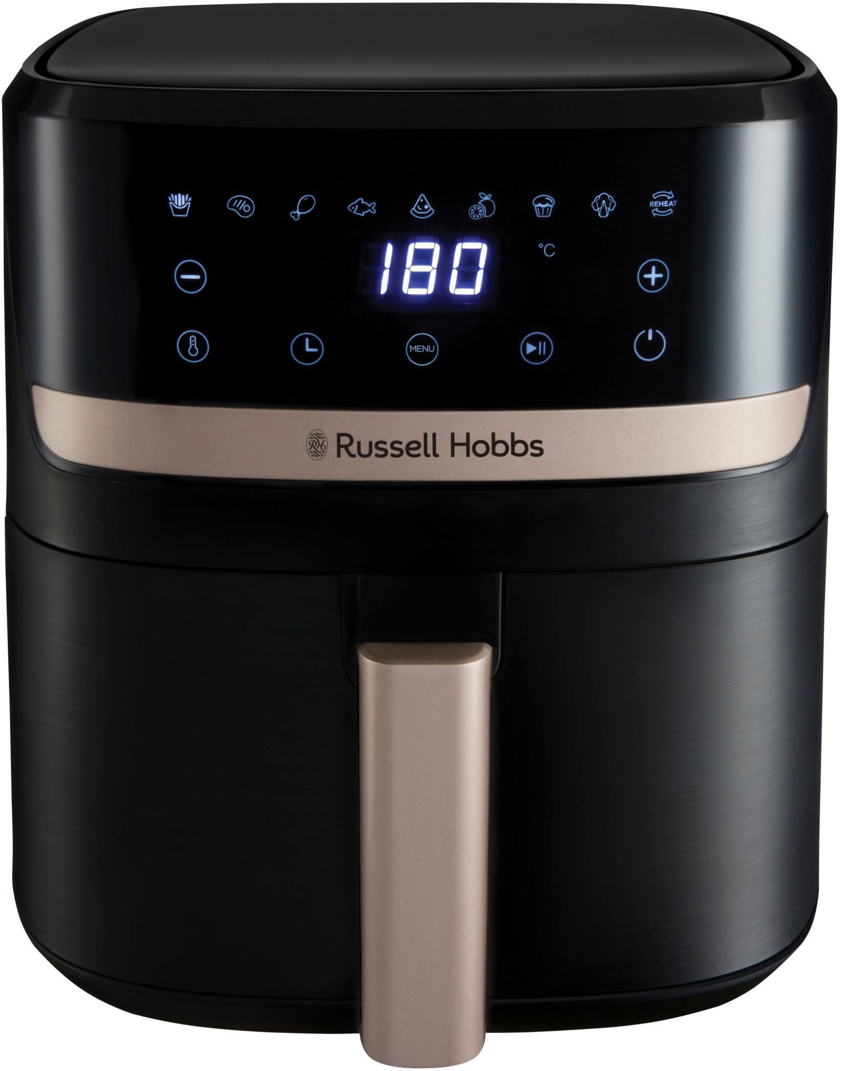 RUSSELL HOBBS Heißluftfritteuse »27620-56 SatisFry, 5L«, 1500 W, Fassungsvermögen 5,5 l, Airfryer–wenig oder kein Öl erforderlich, 9 Programme, 5,5 L