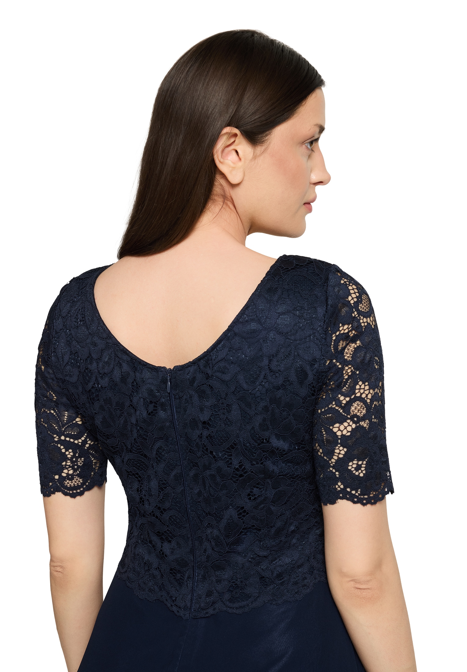 Vera Mont Cocktailkleid »Damen mit Spitze« Ohne Tasche Spitze