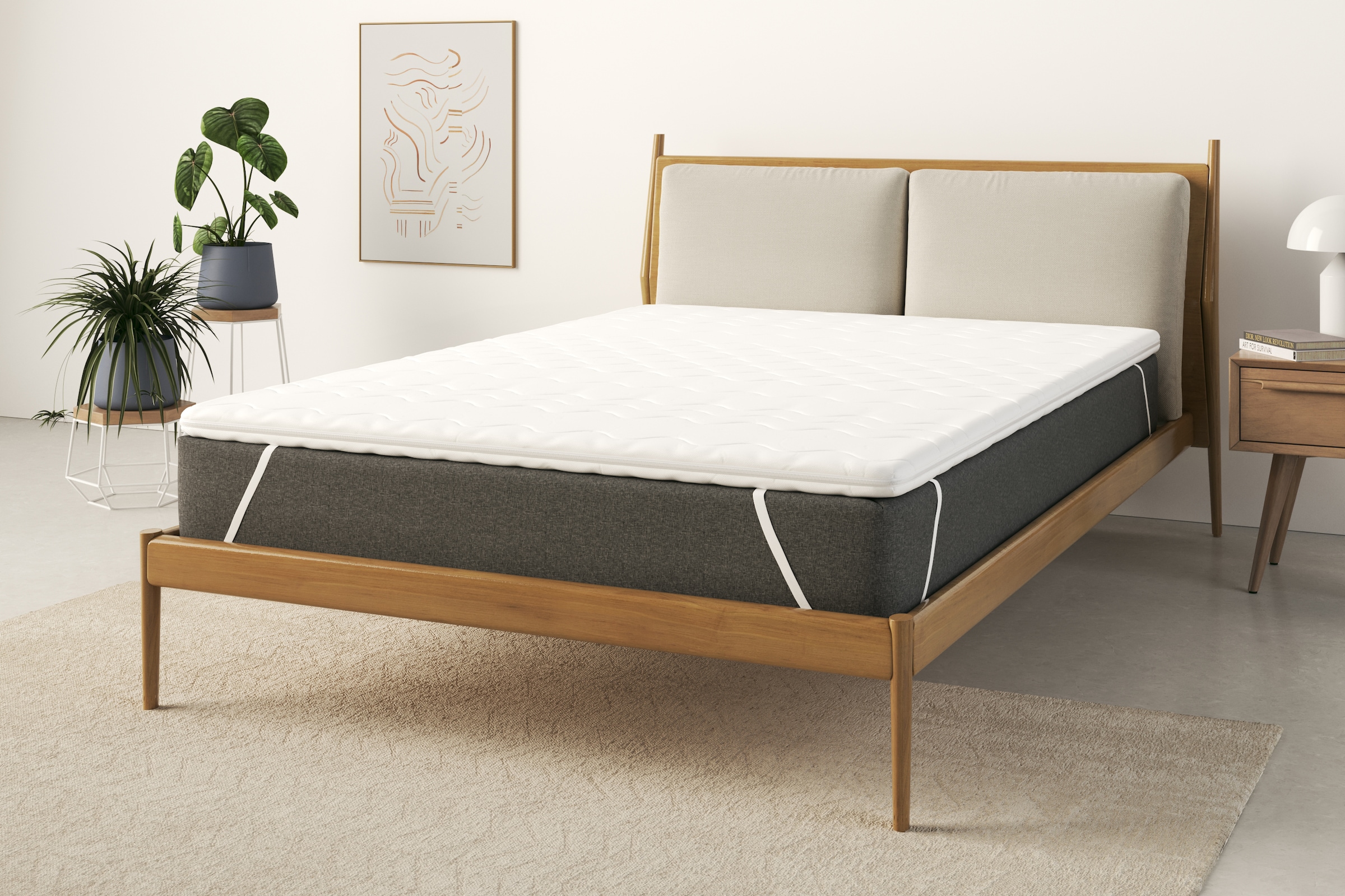my home Topper "Sandy, Topper 90x200 cm,180x200 cm, über 900 4,5 Sterne Bew günstig online kaufen