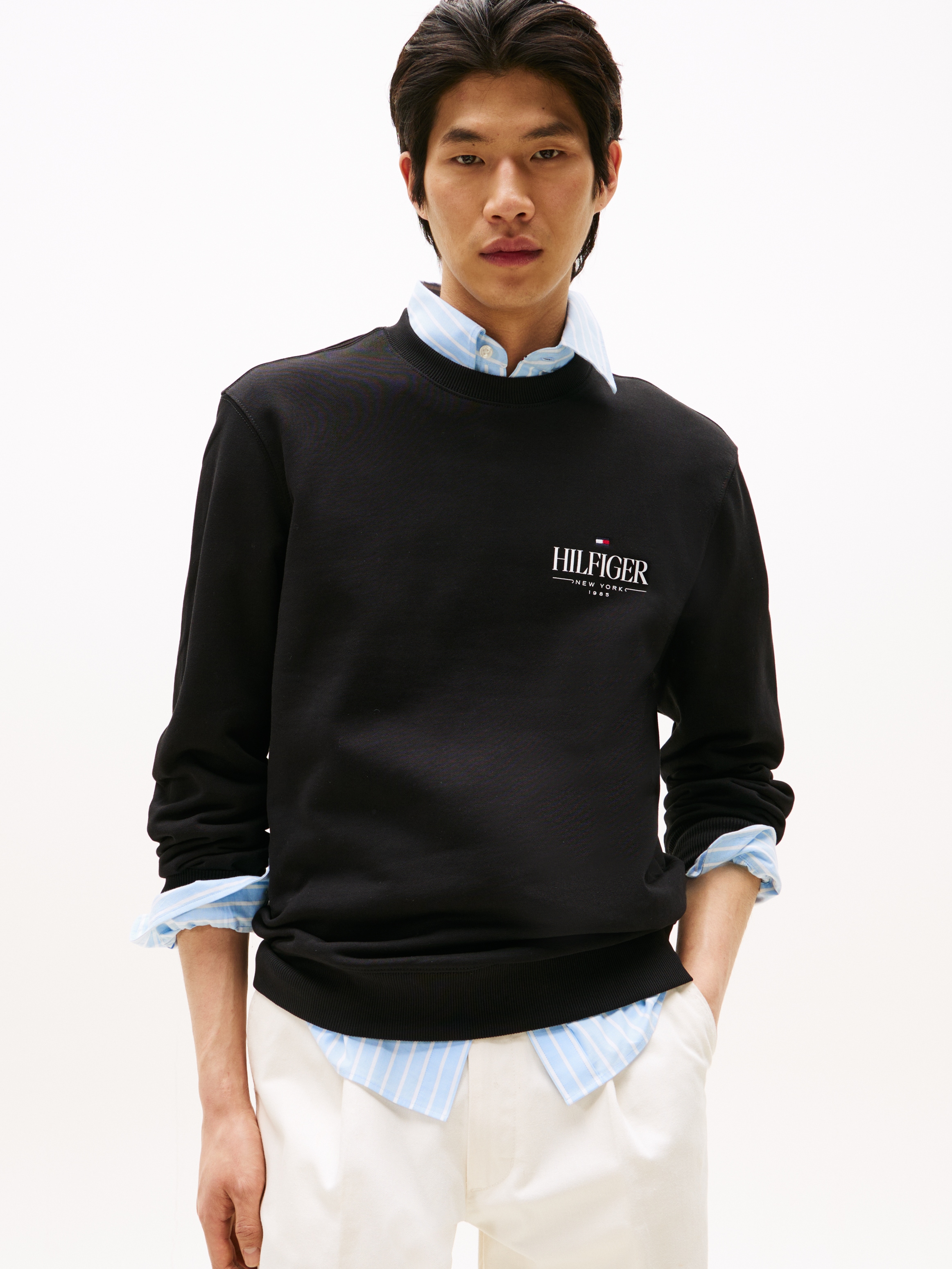 Tommy Hilfiger Sweatshirt "HILFIGER STACKED SWEATSHIRTS" günstig online kaufen